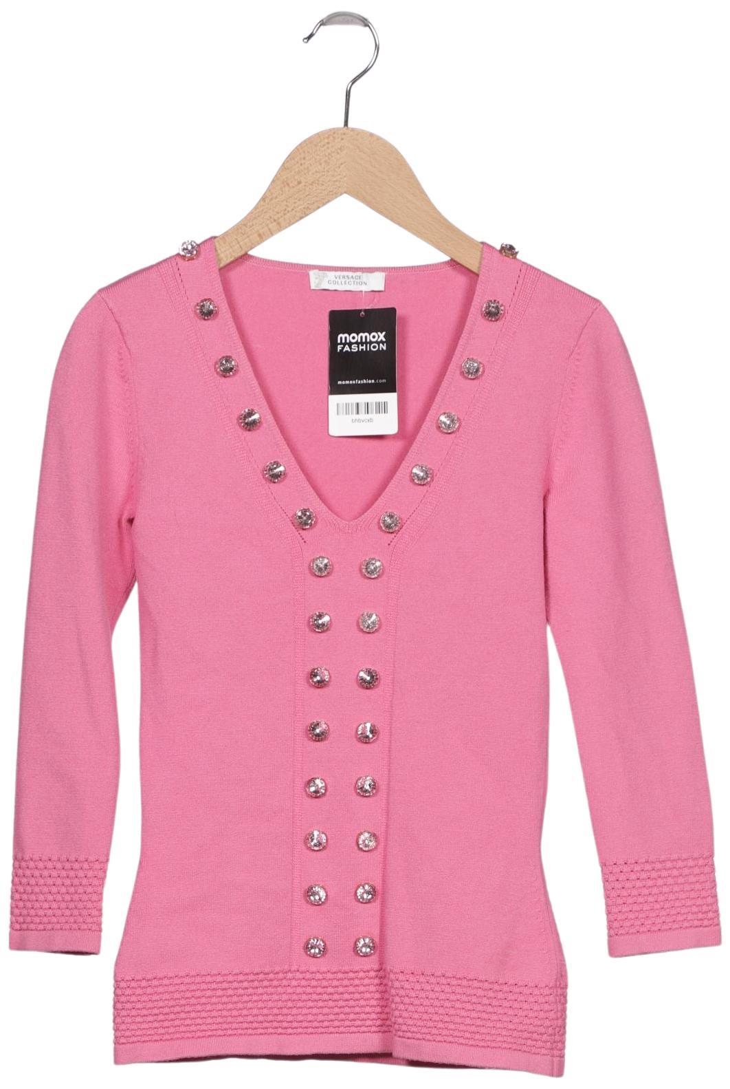 

Versace Collection Damen Pullover, pink, Gr. 38