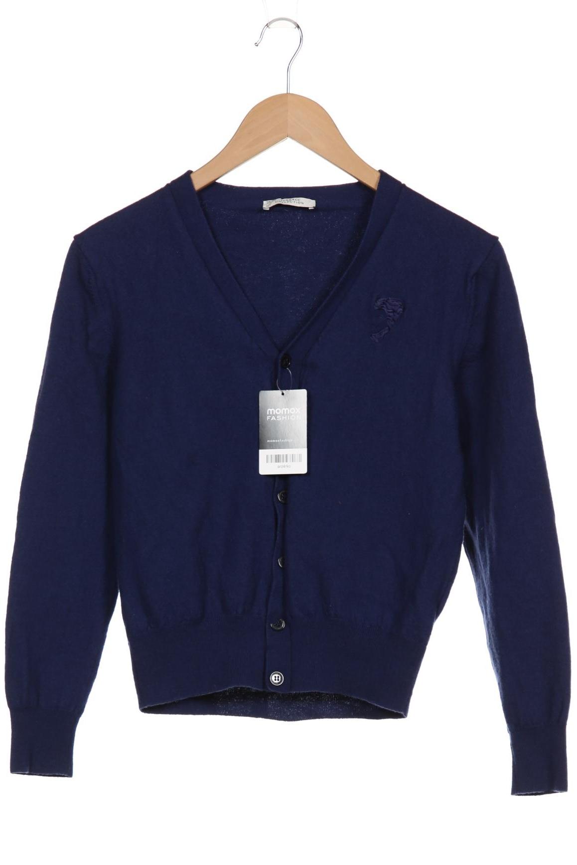 

Versace Collection Damen Strickjacke, marineblau, Gr. 38