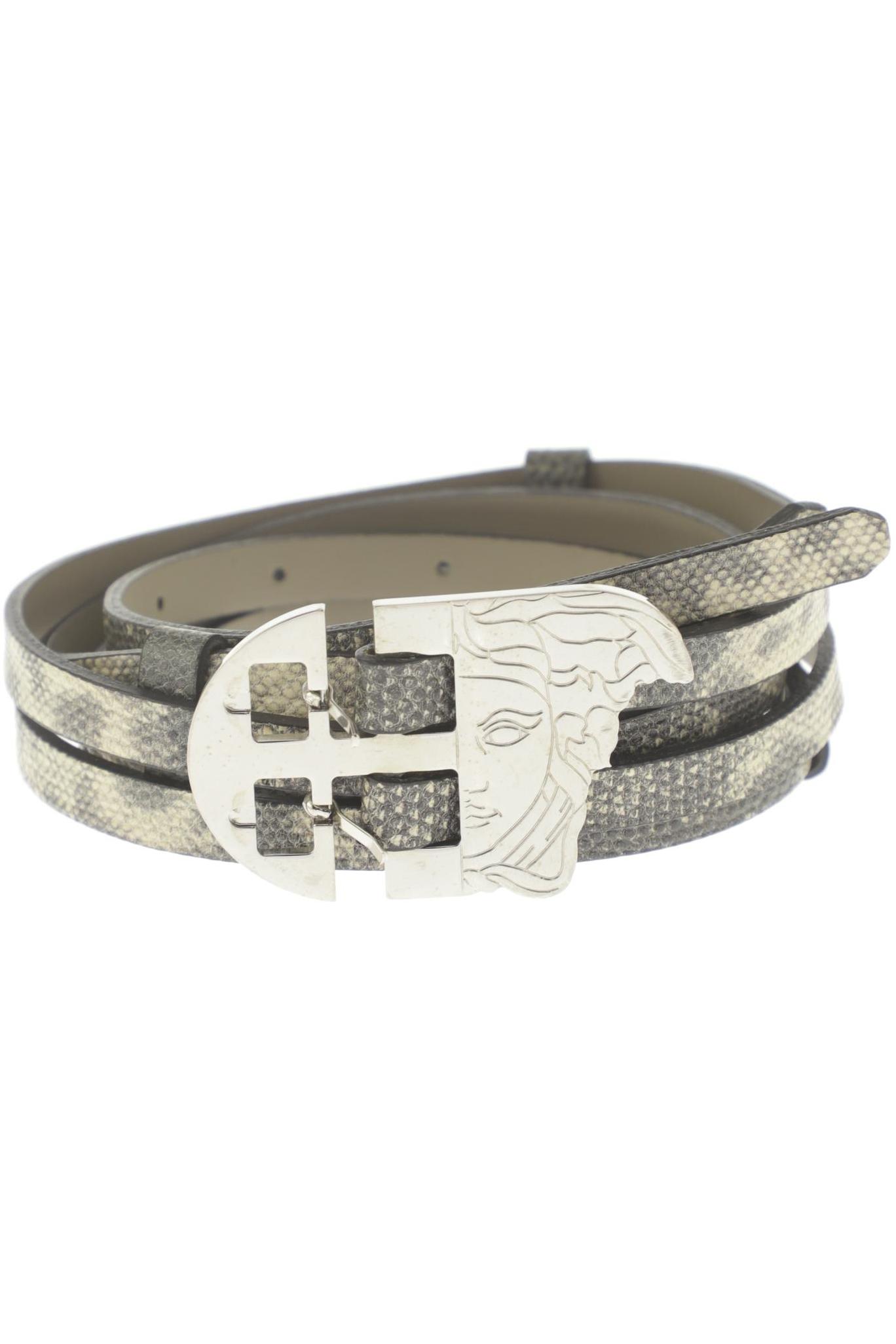 

Versace Collection Damen Gürtel, grau, Gr. 85