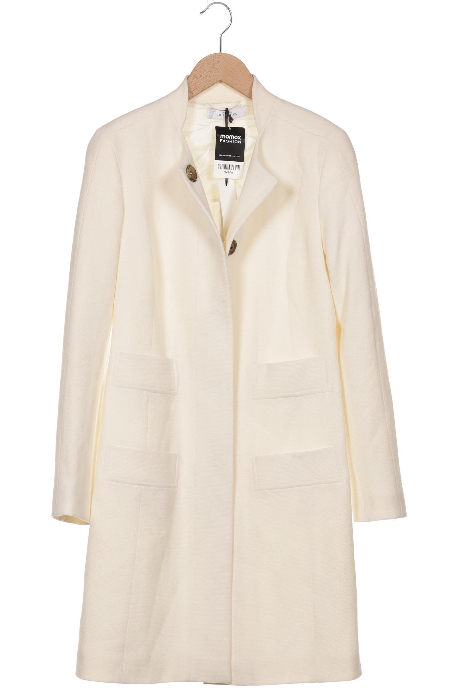 

Versace Collection Damen Mantel, cremeweiß, Gr. 42