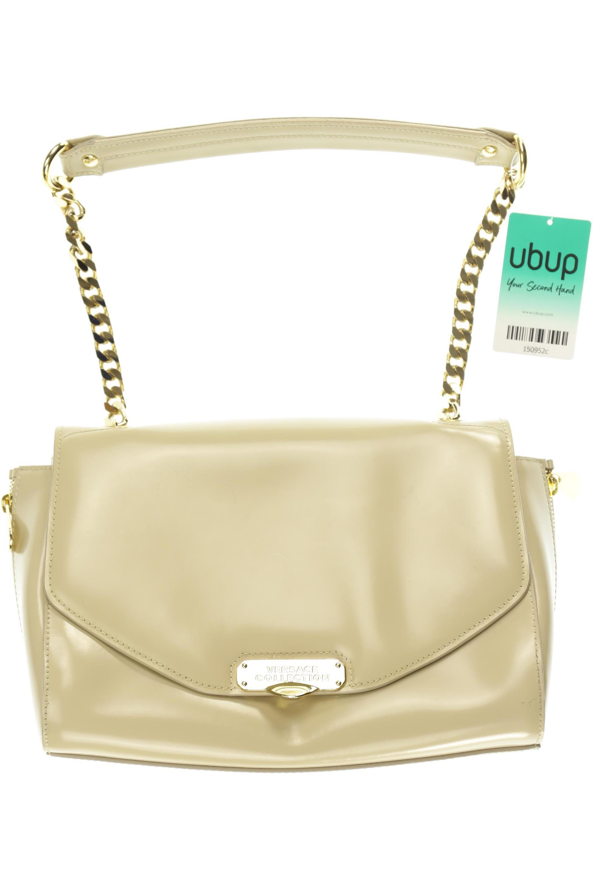 

Versace Collection Damen Handtasche, cremeweiß, Gr.