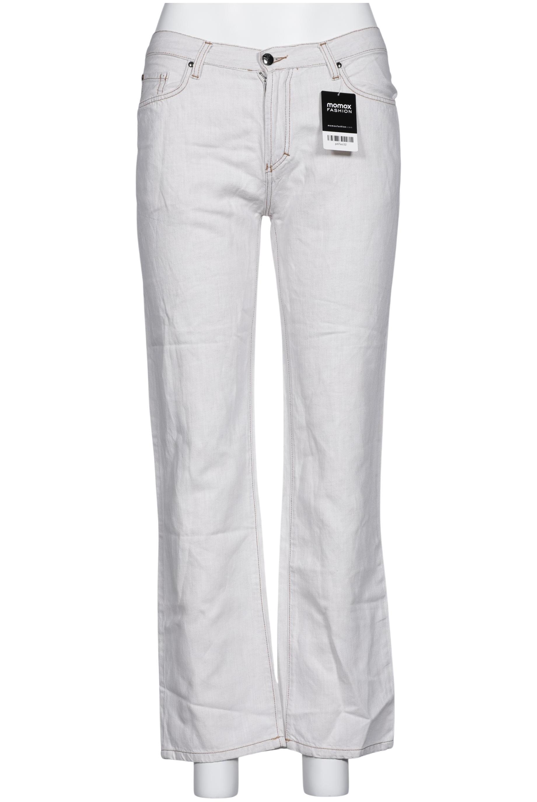 

Versace Collection Damen Jeans, weiß, Gr. 34