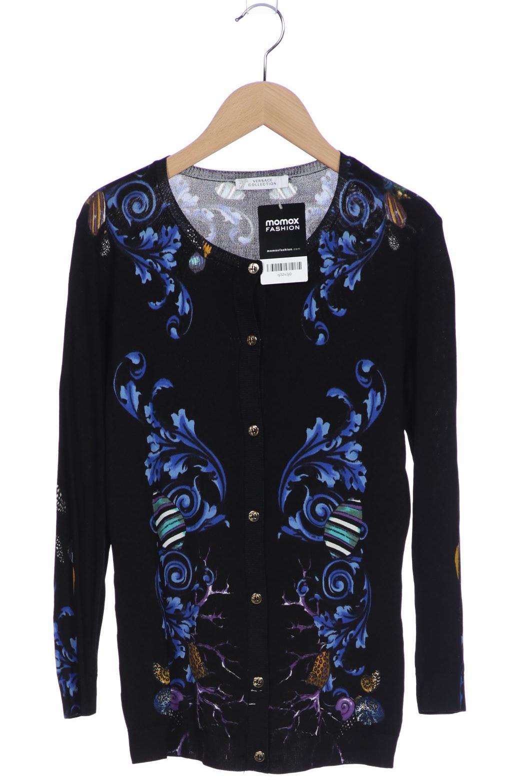 

Versace Collection Damen Strickjacke, schwarz, Gr. 40