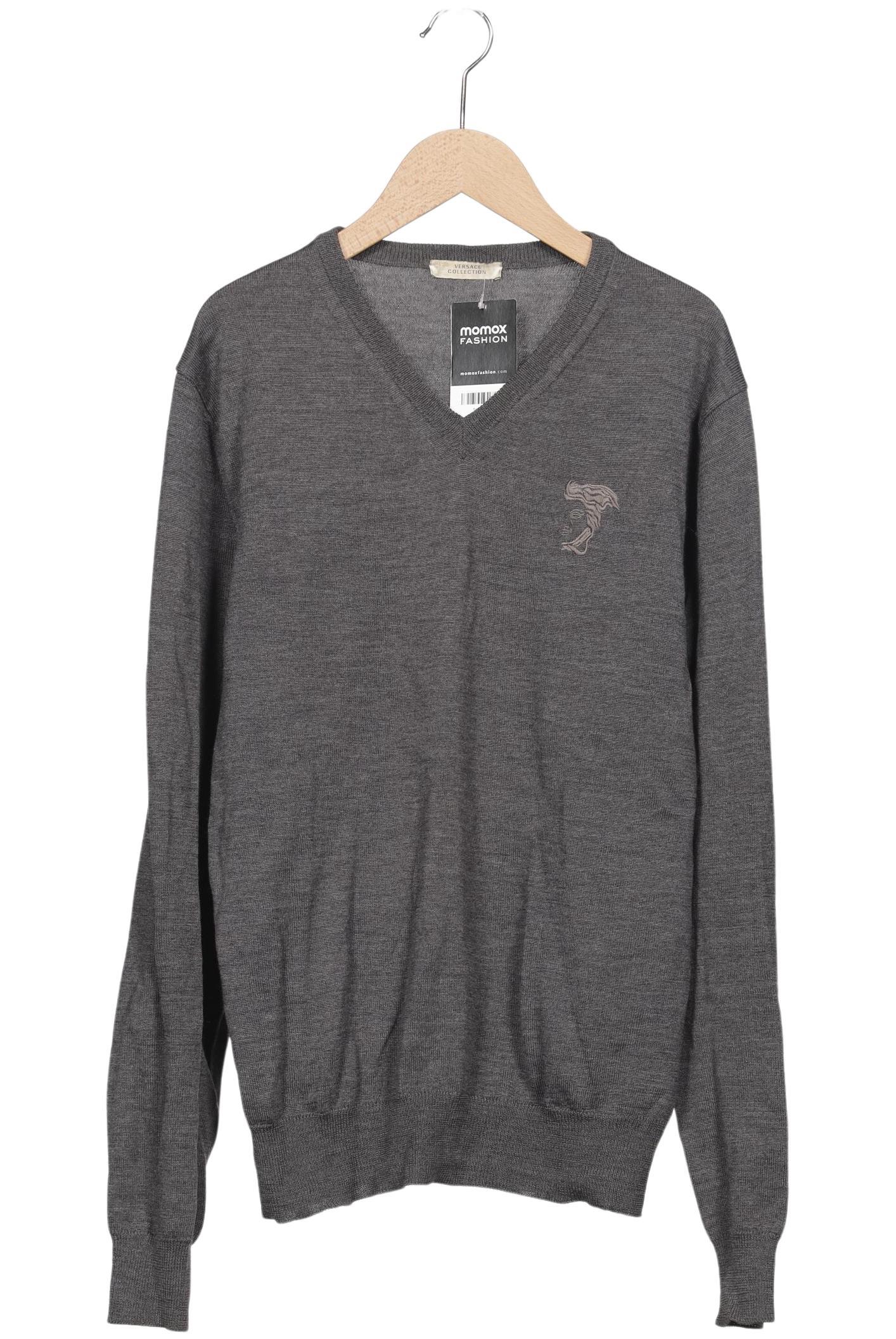 Thumbnail - Versace Collection Herren Pullover, grau, Gr. 46