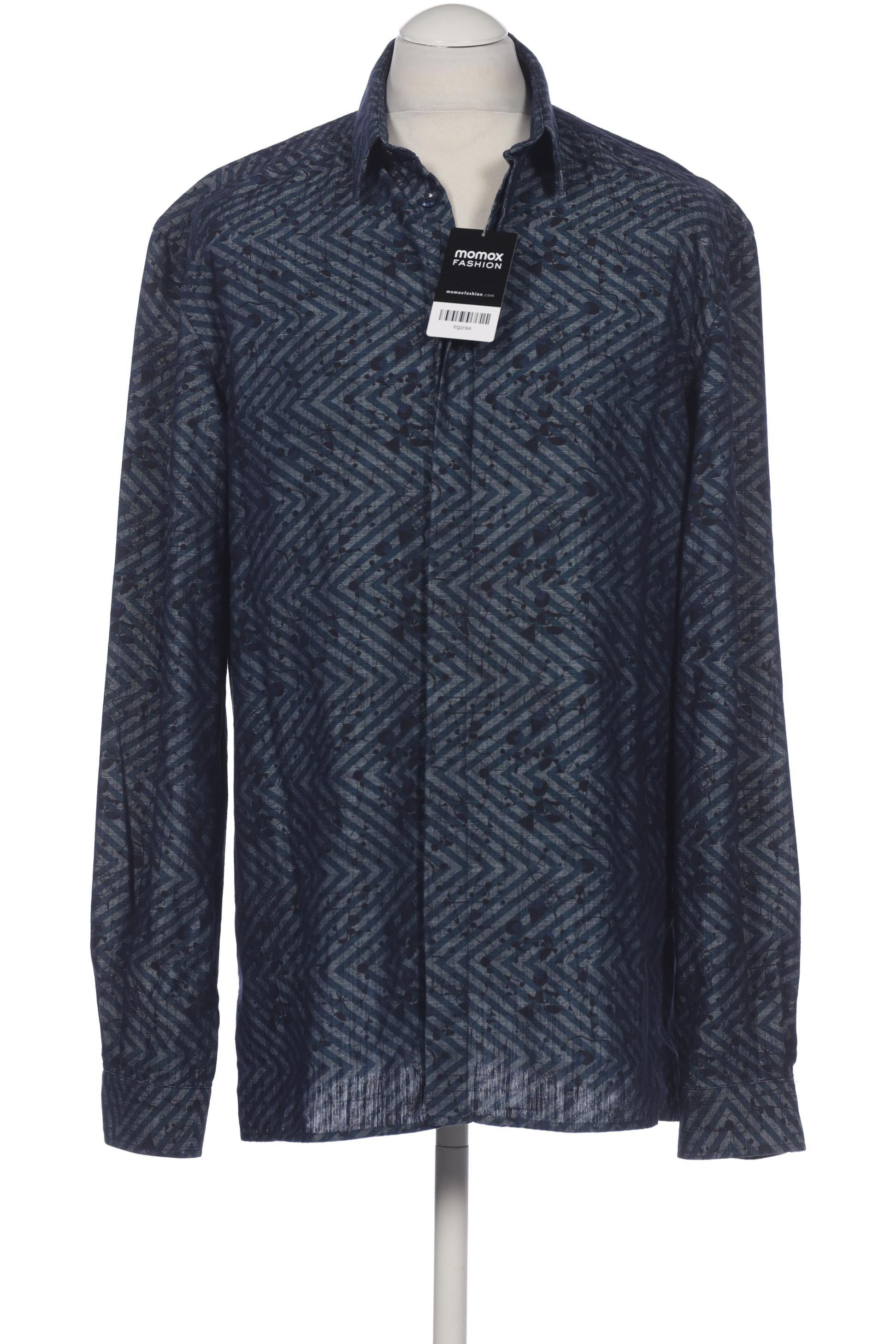 

Versace Collection Herren Hemd, marineblau, Gr. 54