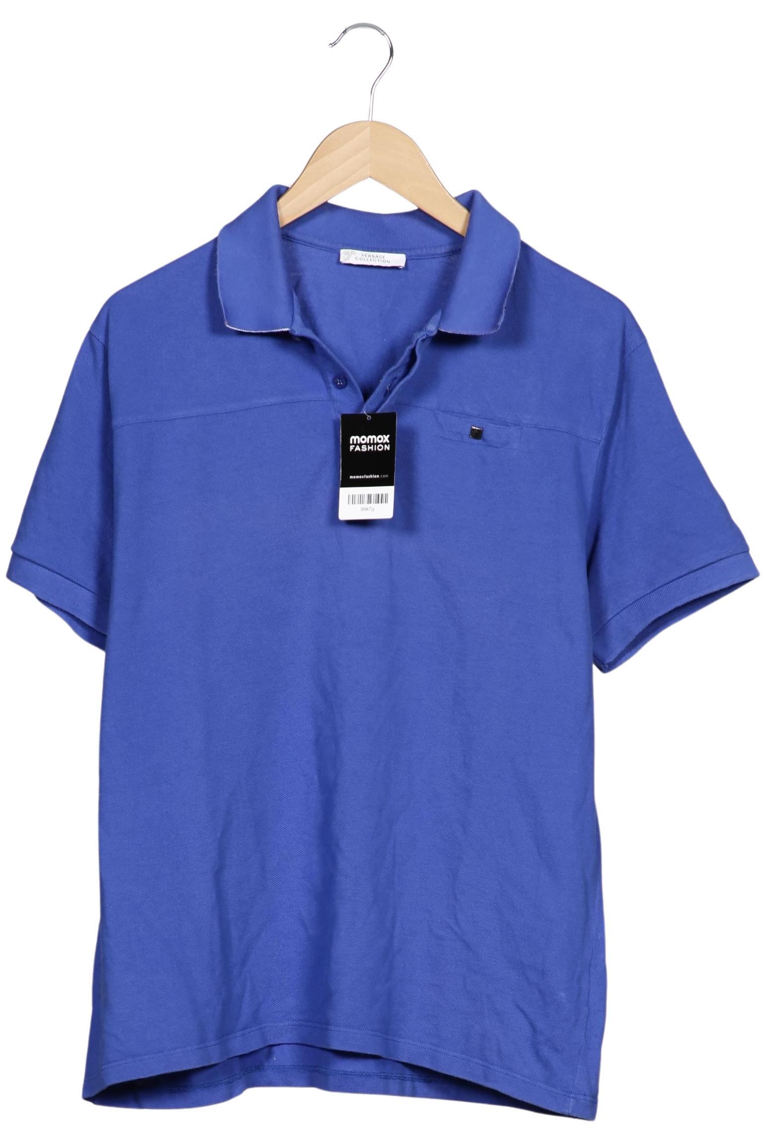 Thumbnail - Versace Collection Herren Poloshirt, blau, Gr. 56