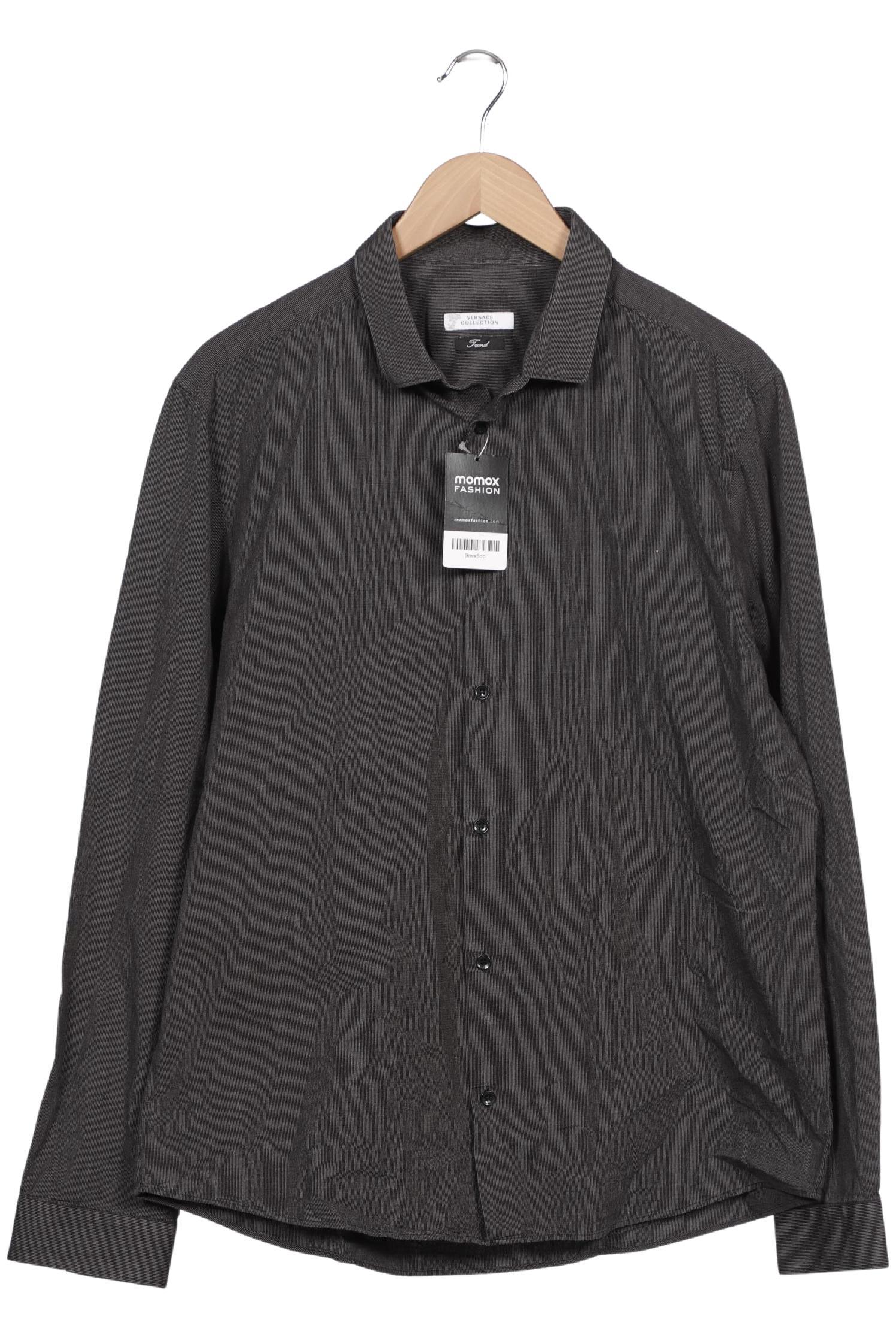 

Versace Collection Herren Hemd, grau, Gr. 56