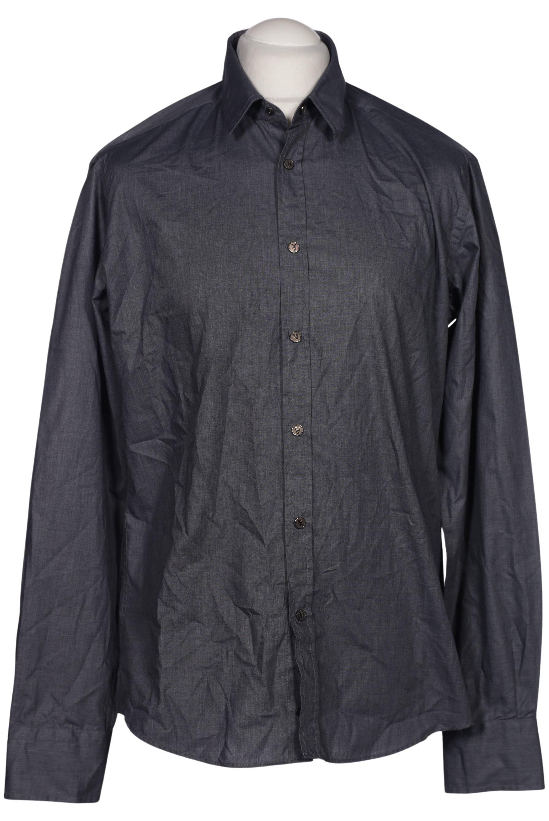 

Versace Collection Herren Hemd, grau, Gr. 52
