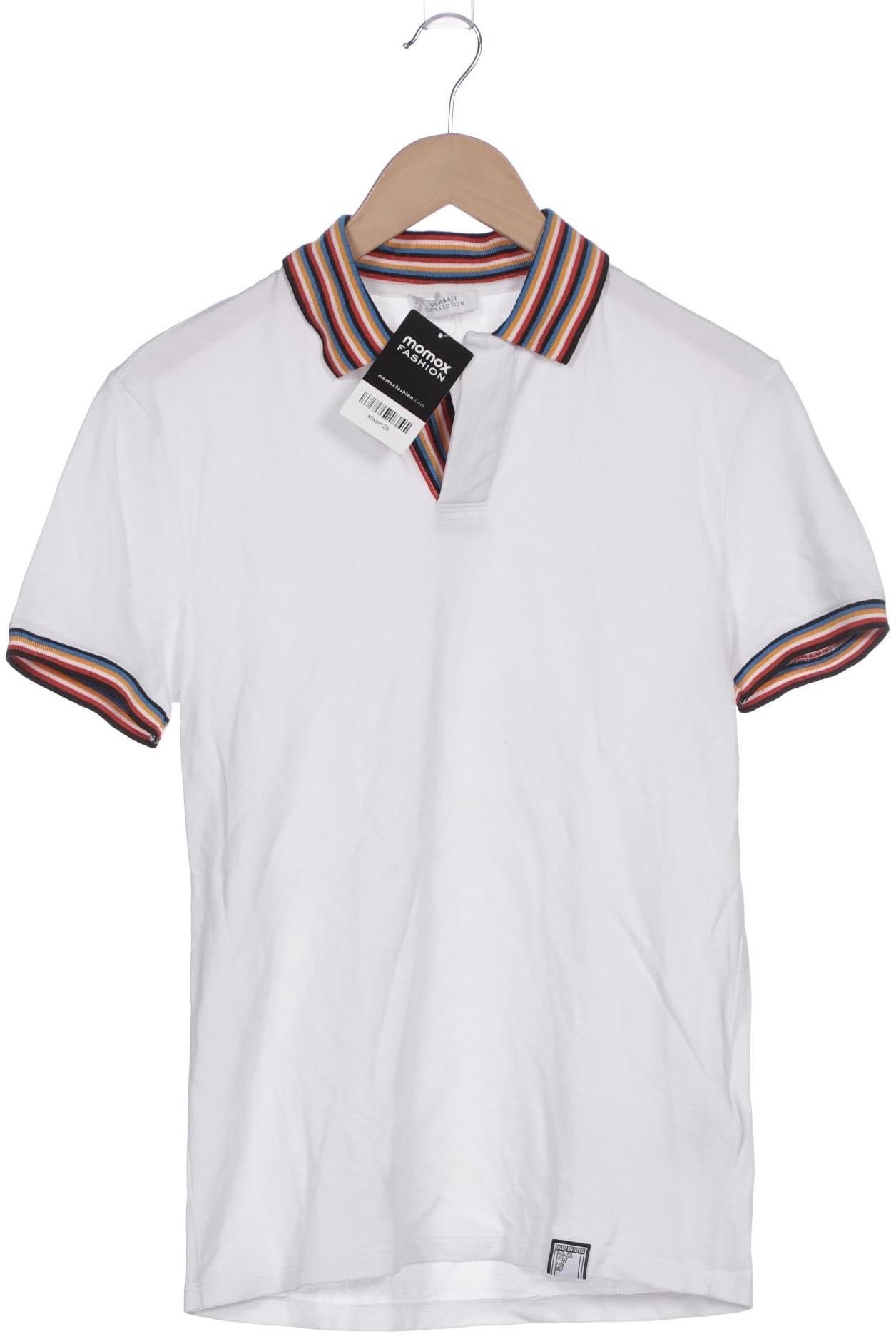 

Versace Collection Herren Poloshirt, weiß, Gr. 46