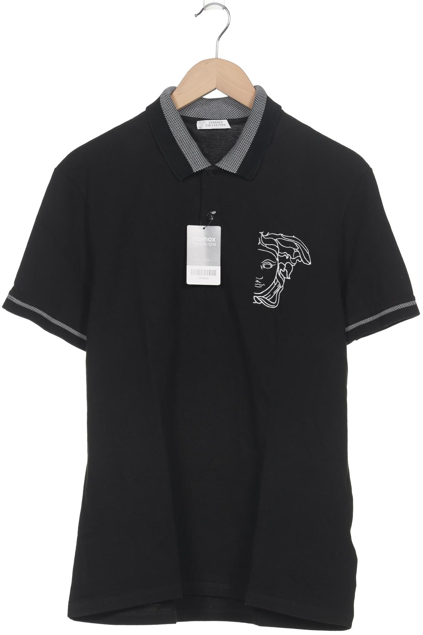 

Versace Collection Herren Poloshirt, schwarz, Gr. 54