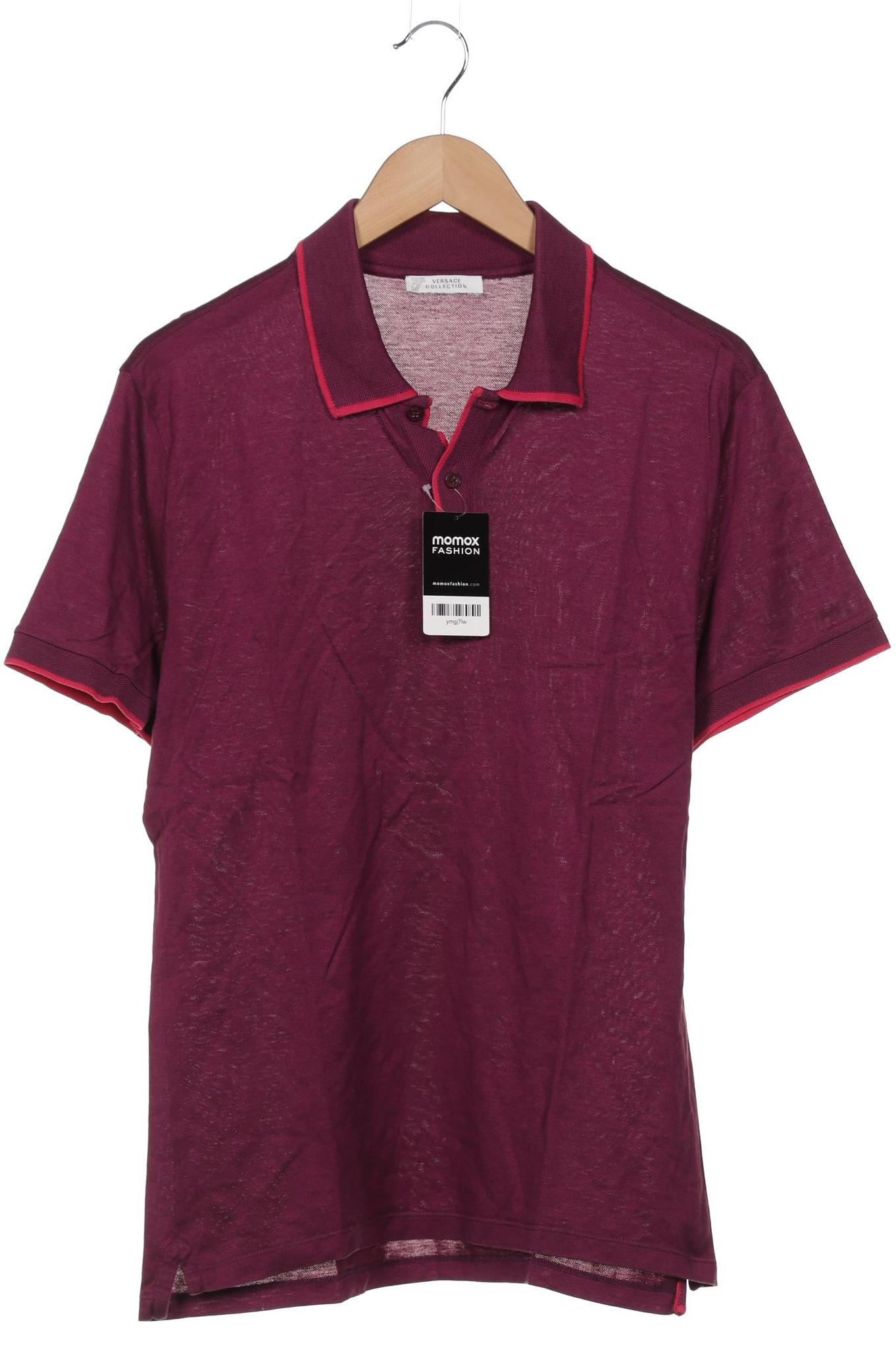 

Versace Collection Herren Poloshirt, bordeaux, Gr. 56