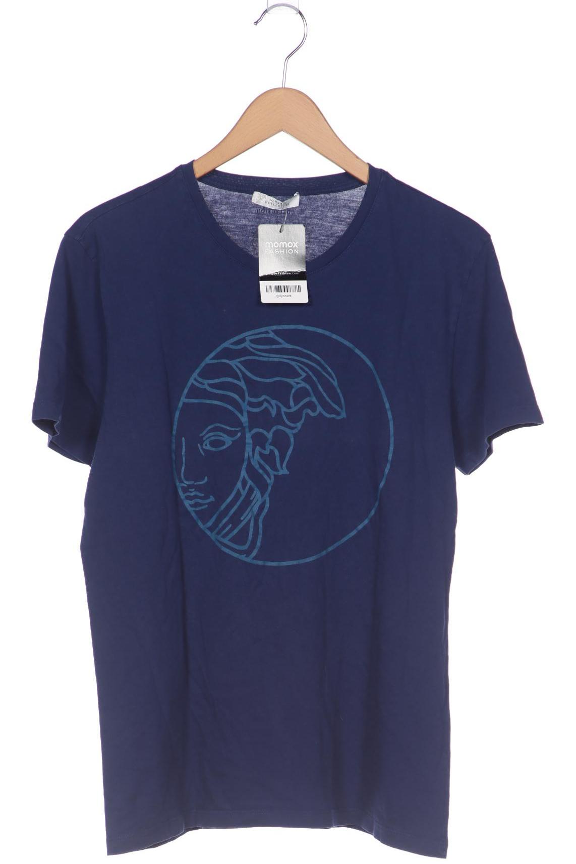 

Versace Collection Herren T-Shirt, marineblau, Gr. 52