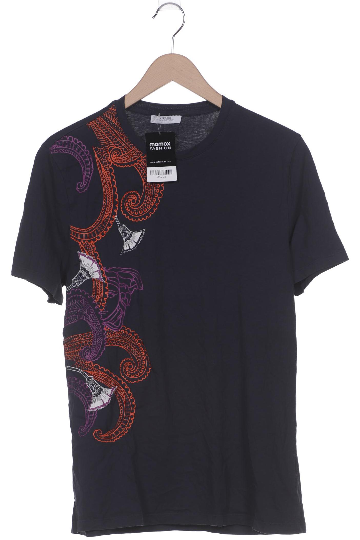 

Versace Collection Herren T-Shirt, marineblau, Gr. 48