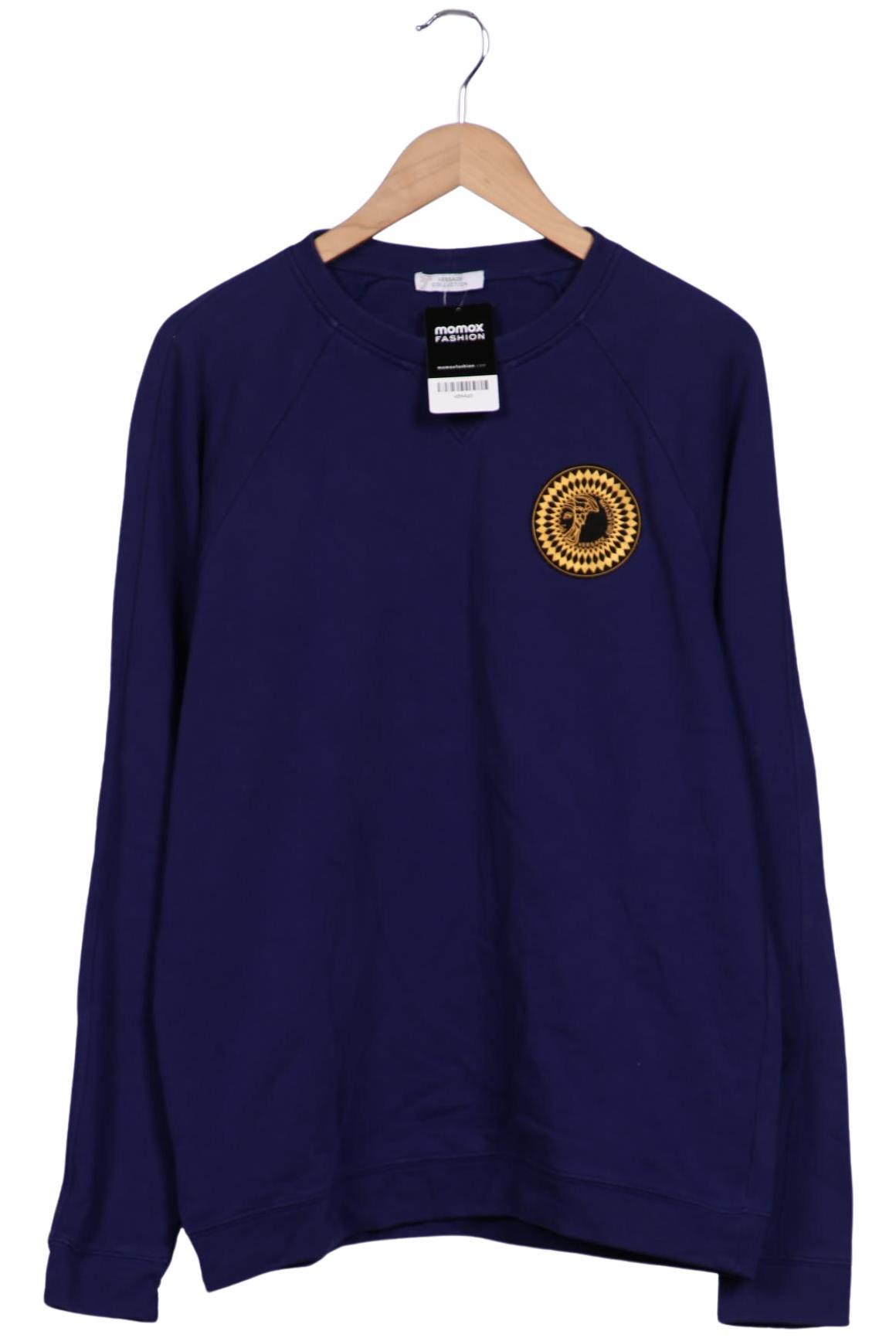 

Versace Collection Herren Sweatshirt, marineblau, Gr. 54
