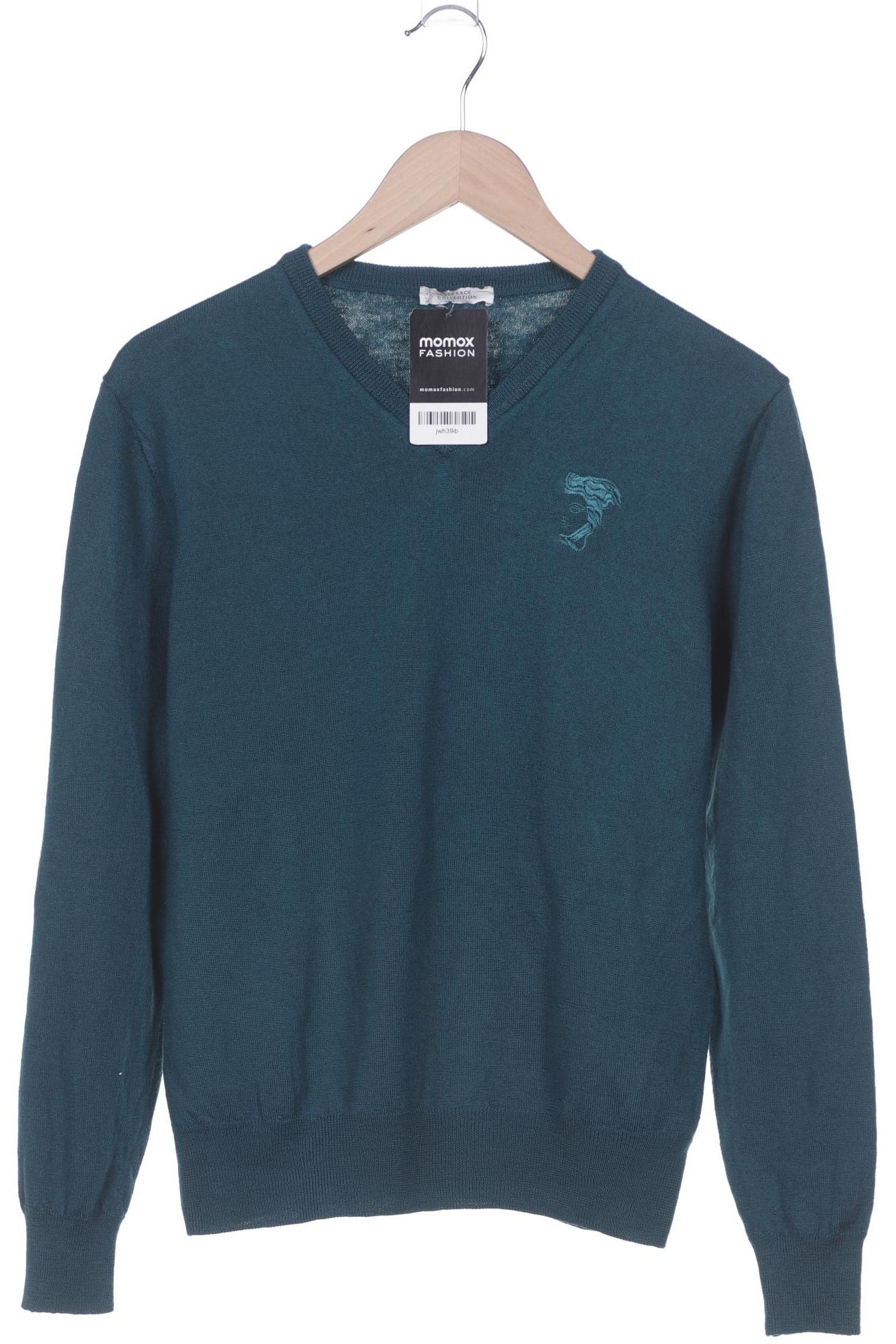 

Versace Collection Herren Pullover, türkis, Gr. 52
