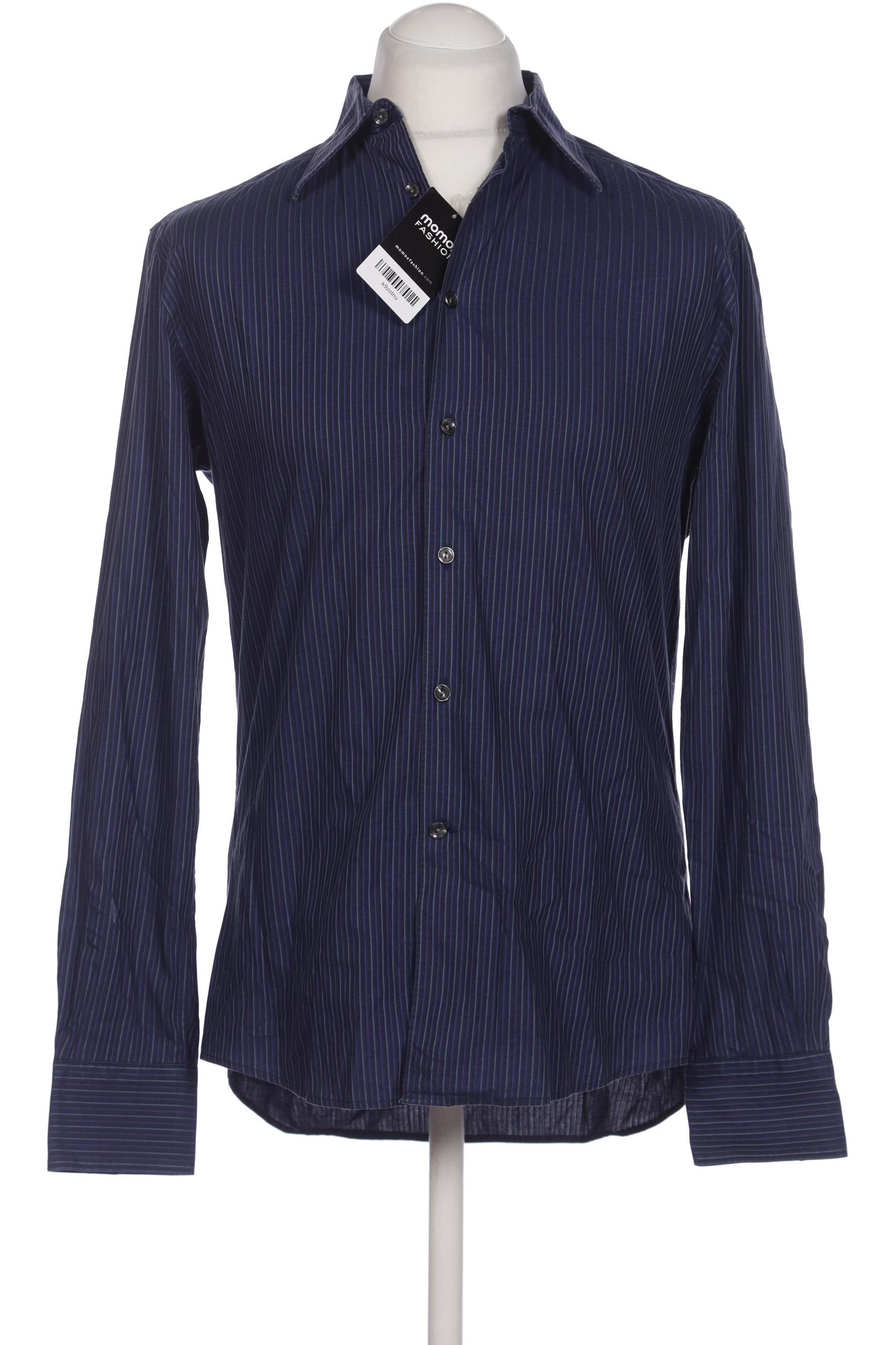 

Versace Collection Herren Hemd, blau, Gr. 48