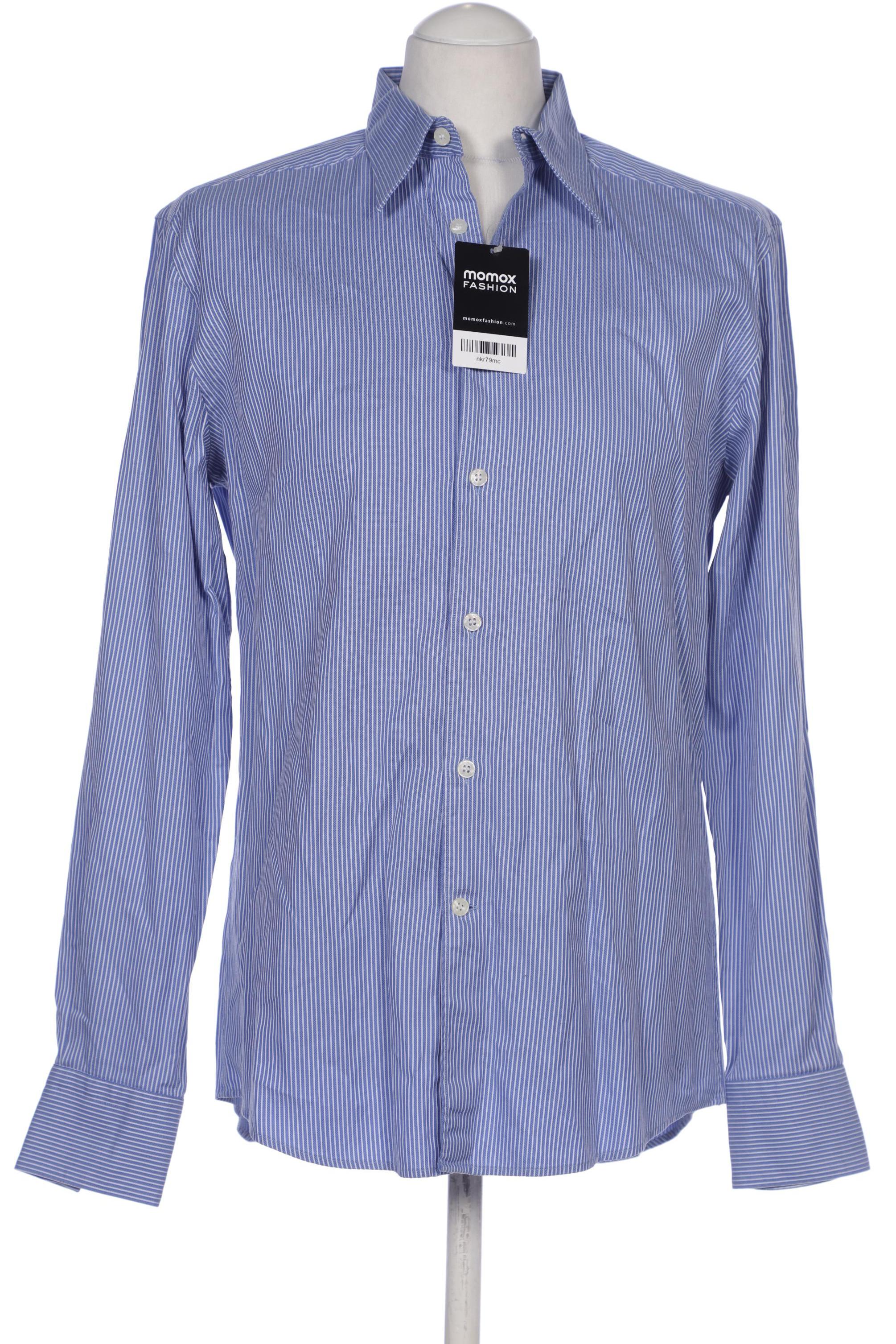 

Versace Collection Herren Hemd, blau, Gr. 48