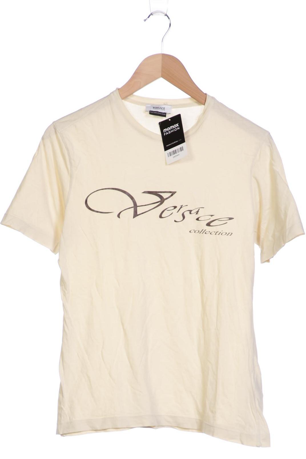 

VERSACE COLLECTION Herren T-Shirt, cremeweiß
