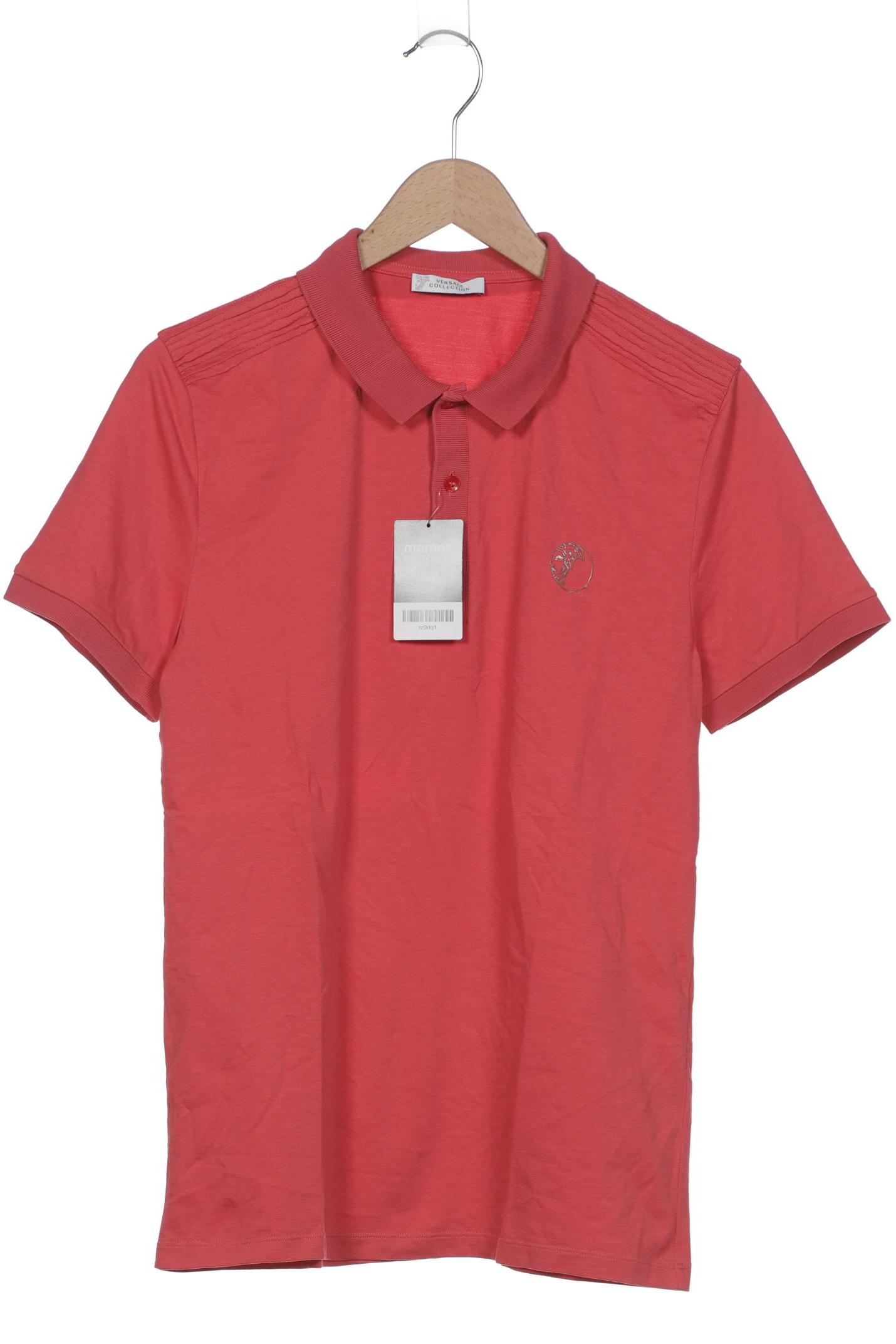 

Versace Collection Herren Poloshirt, pink, Gr. 52