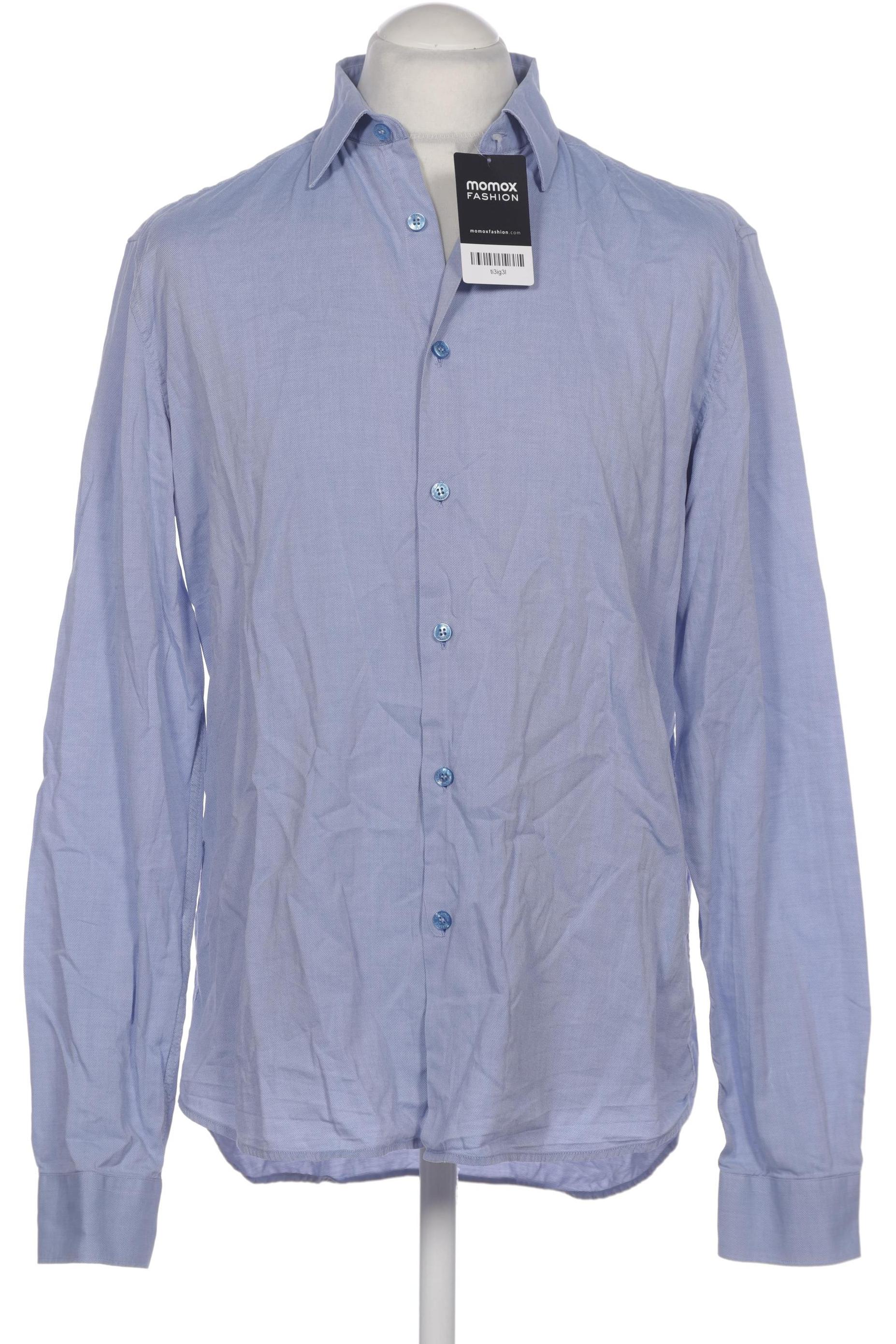 

Versace Collection Herren Hemd, blau, Gr. 52