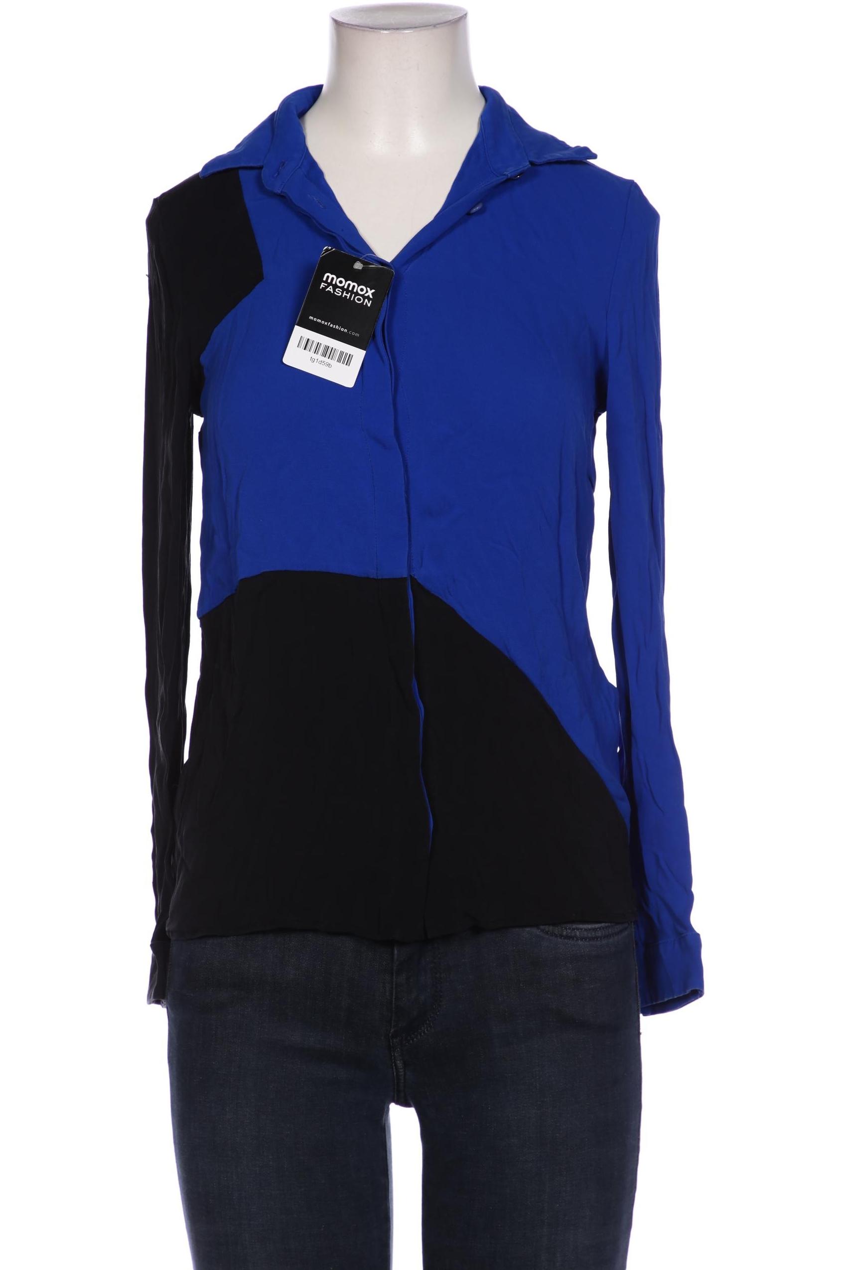 

Versace Damen Bluse, blau, Gr. 40