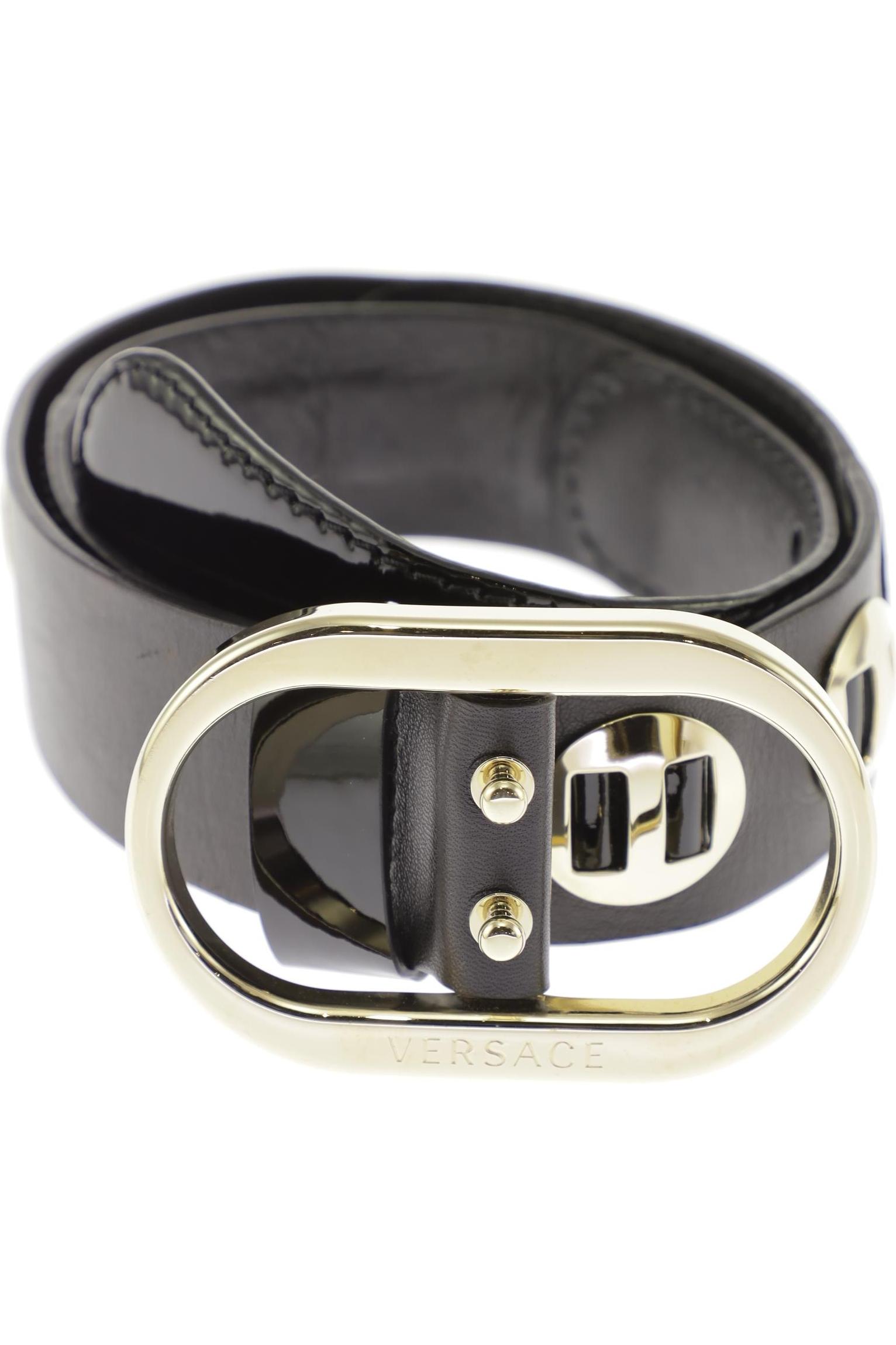 

Versace Damen Gürtel, schwarz, Gr. 75