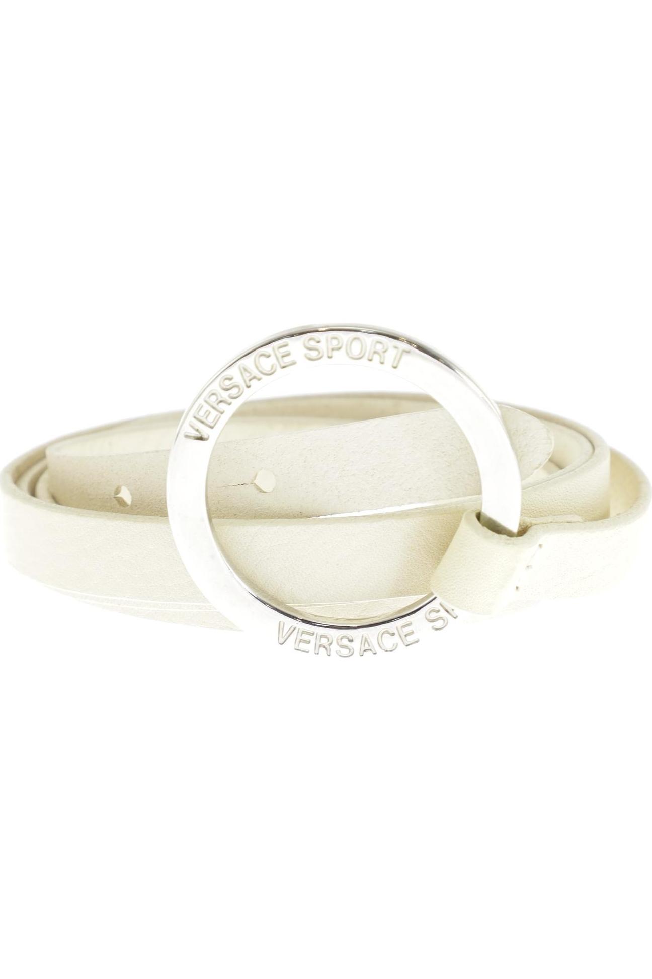 Thumbnail - Versace Damen Gürtel, cremeweiß, Gr. 95