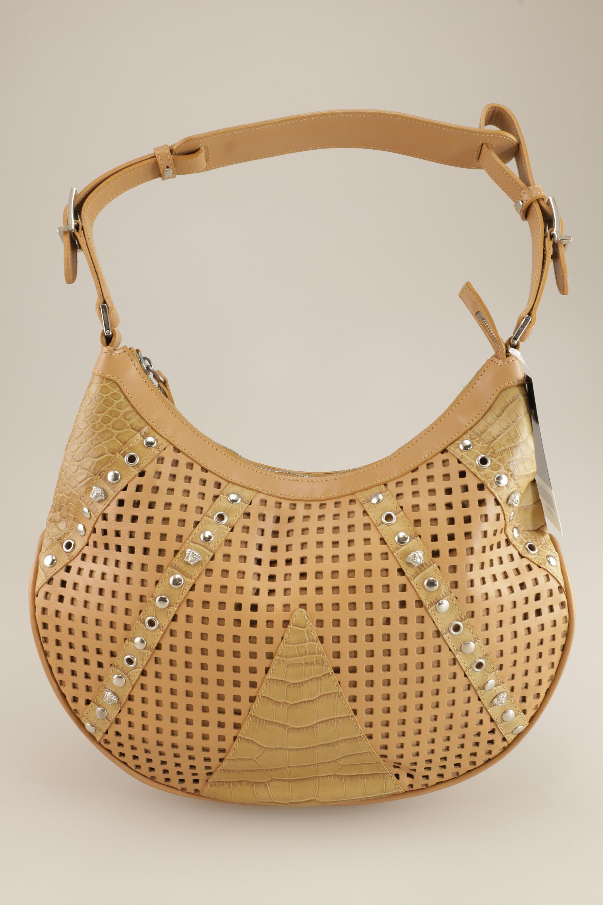 

Versace Damen Handtasche, beige