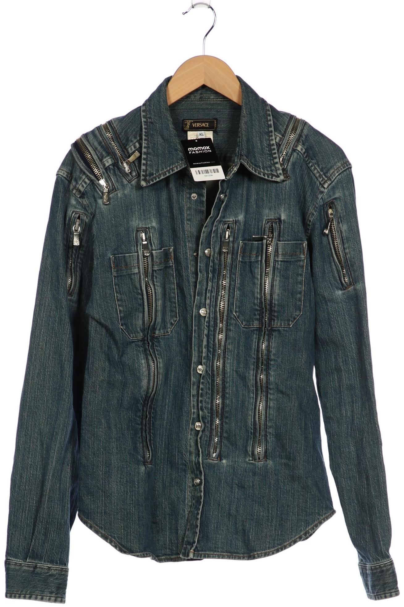 

Versace Damen Jacke, blau, Gr. 44
