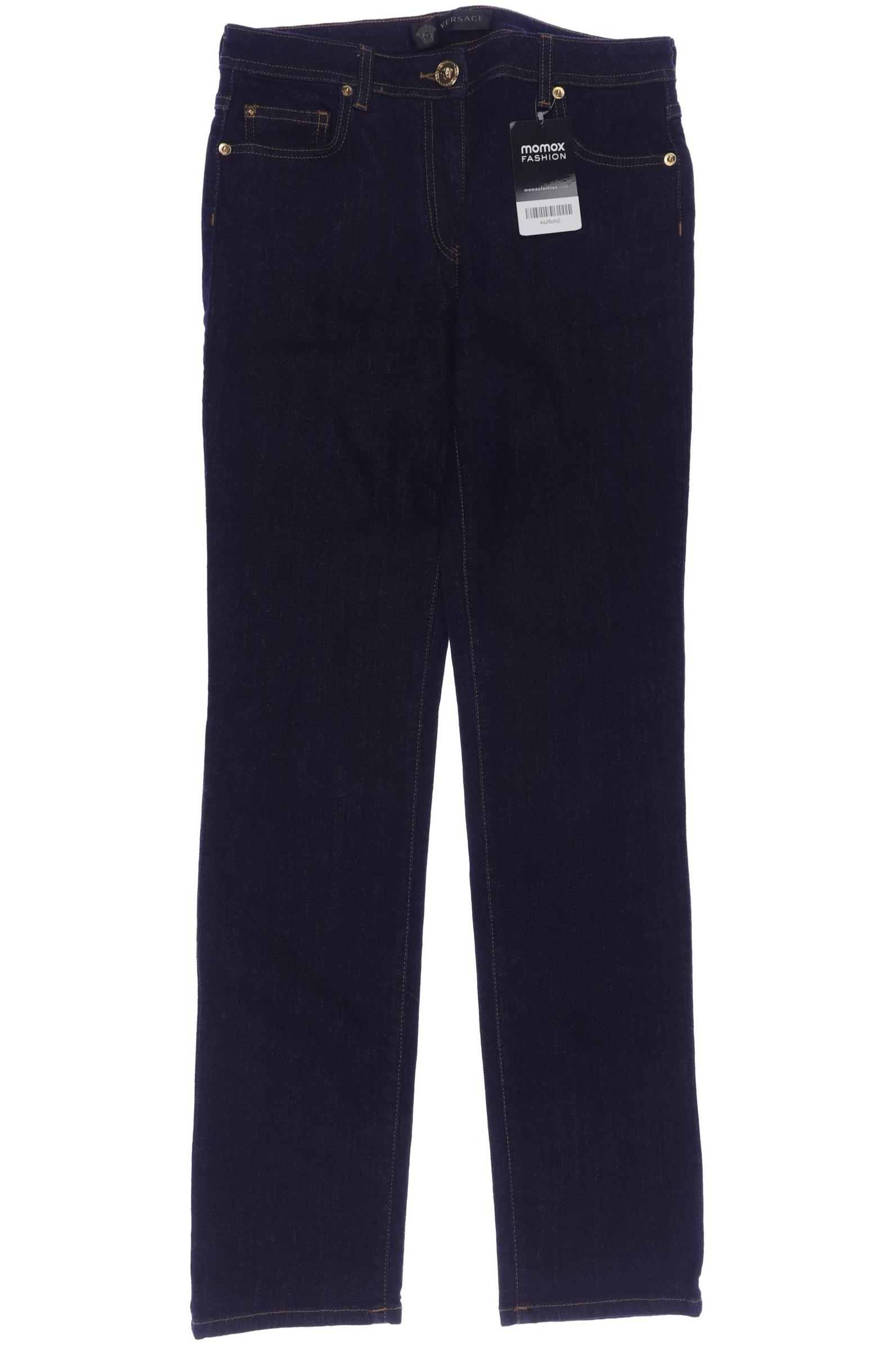 

Versace Damen Jeans, marineblau, Gr. 0