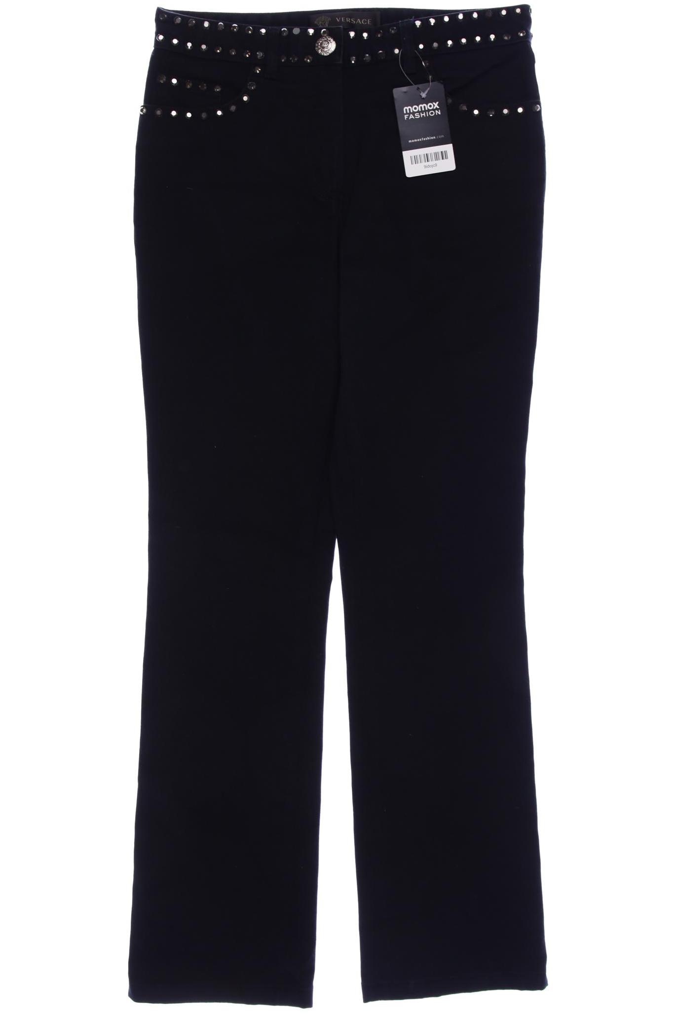 

Versace Damen Jeans, schwarz