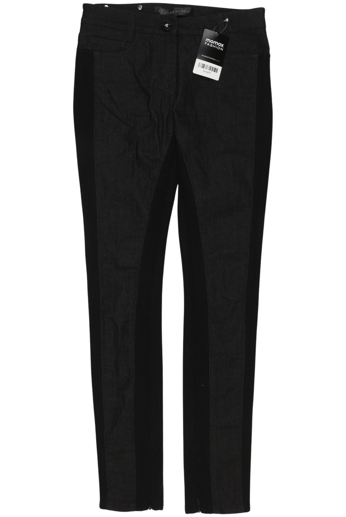 

Versace Damen Jeans, schwarz, Gr. 24