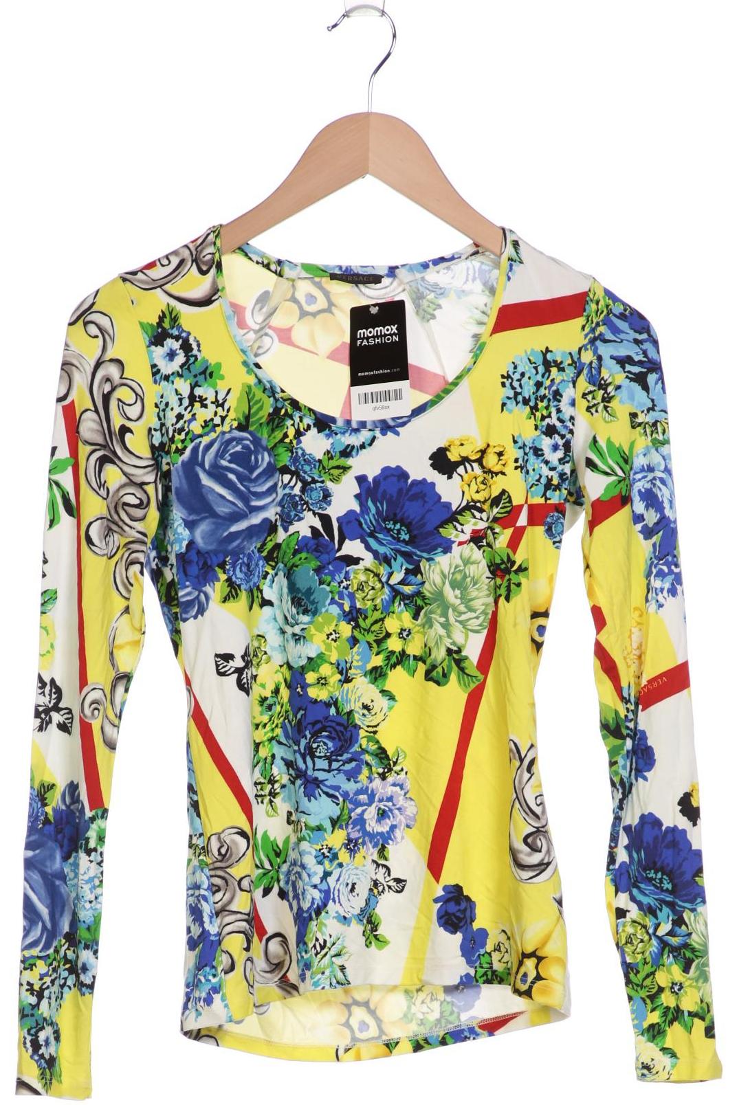 

Versace Damen Langarmshirt, mehrfarbig, Gr. 38