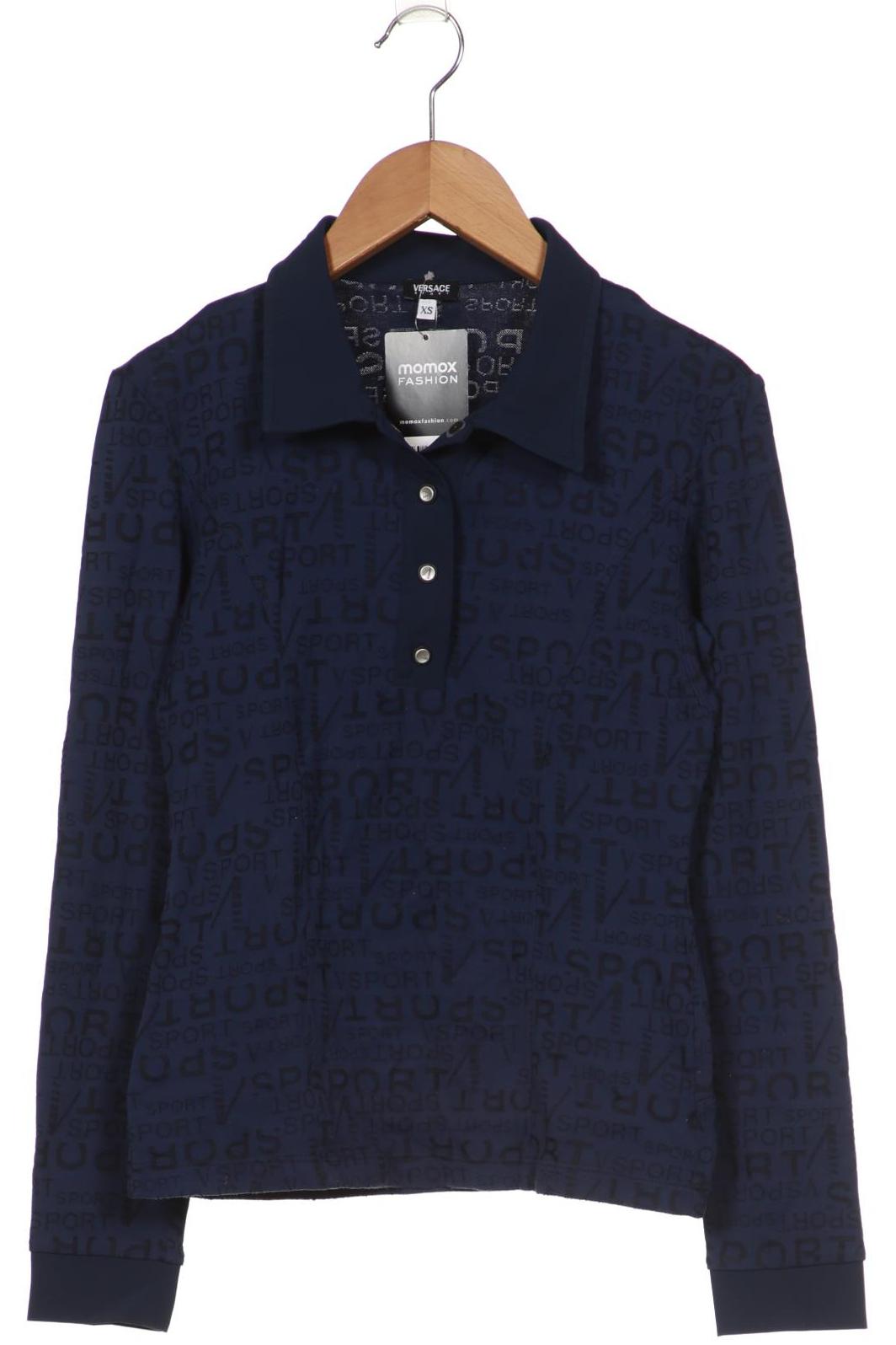 

Versace Damen Poloshirt, marineblau