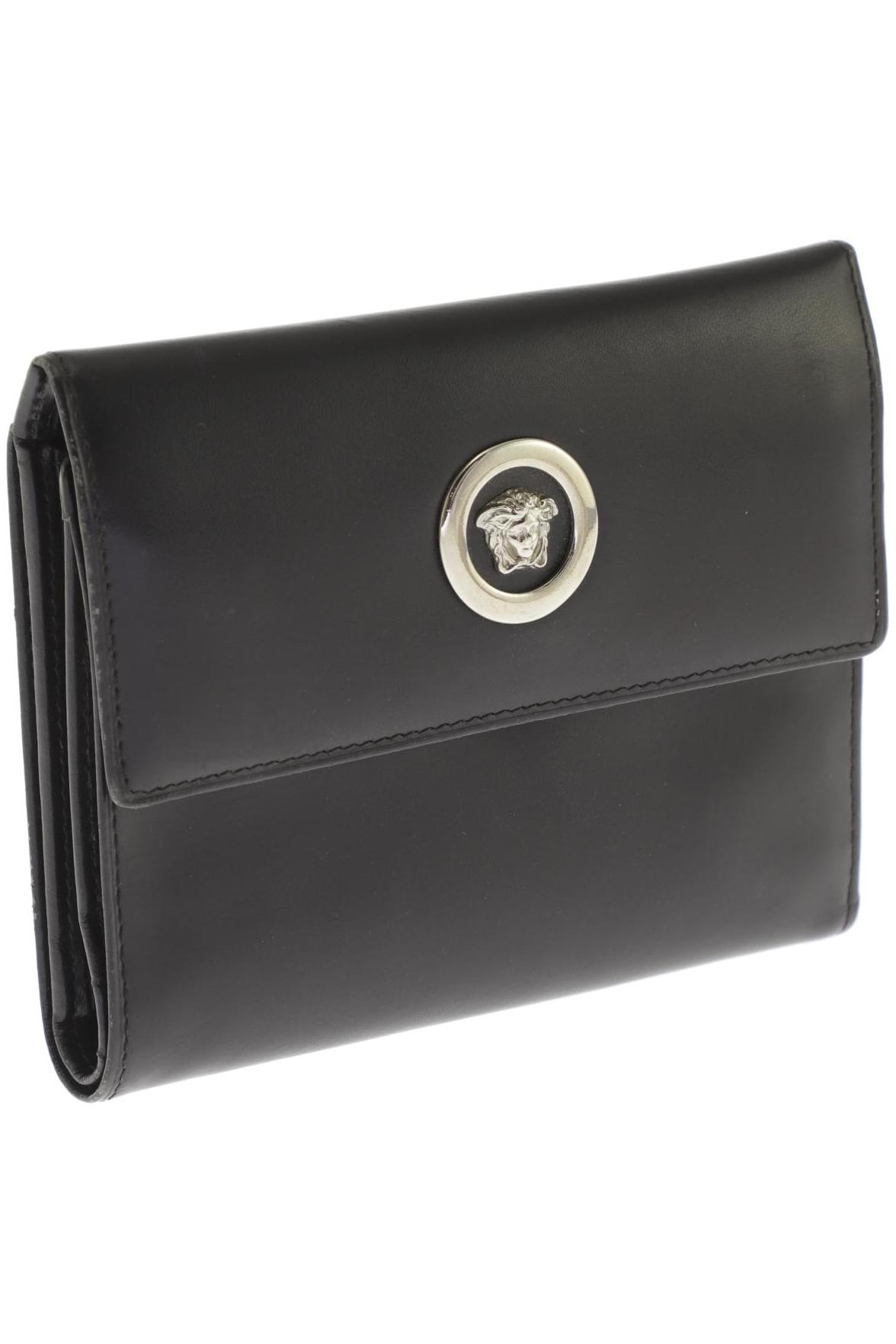 

Versace Damen Portemonnaie, schwarz, Gr.