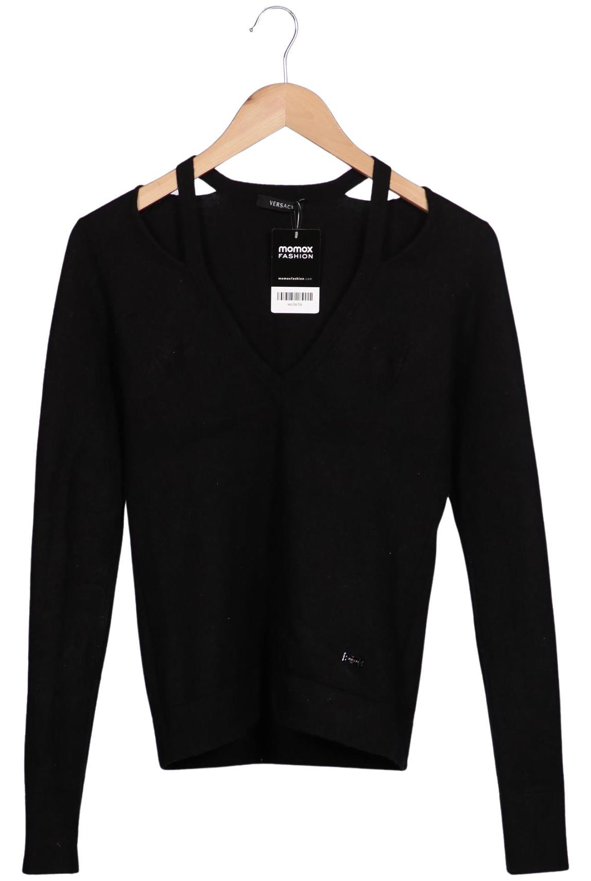 

Versace Damen Pullover, schwarz, Gr. 44