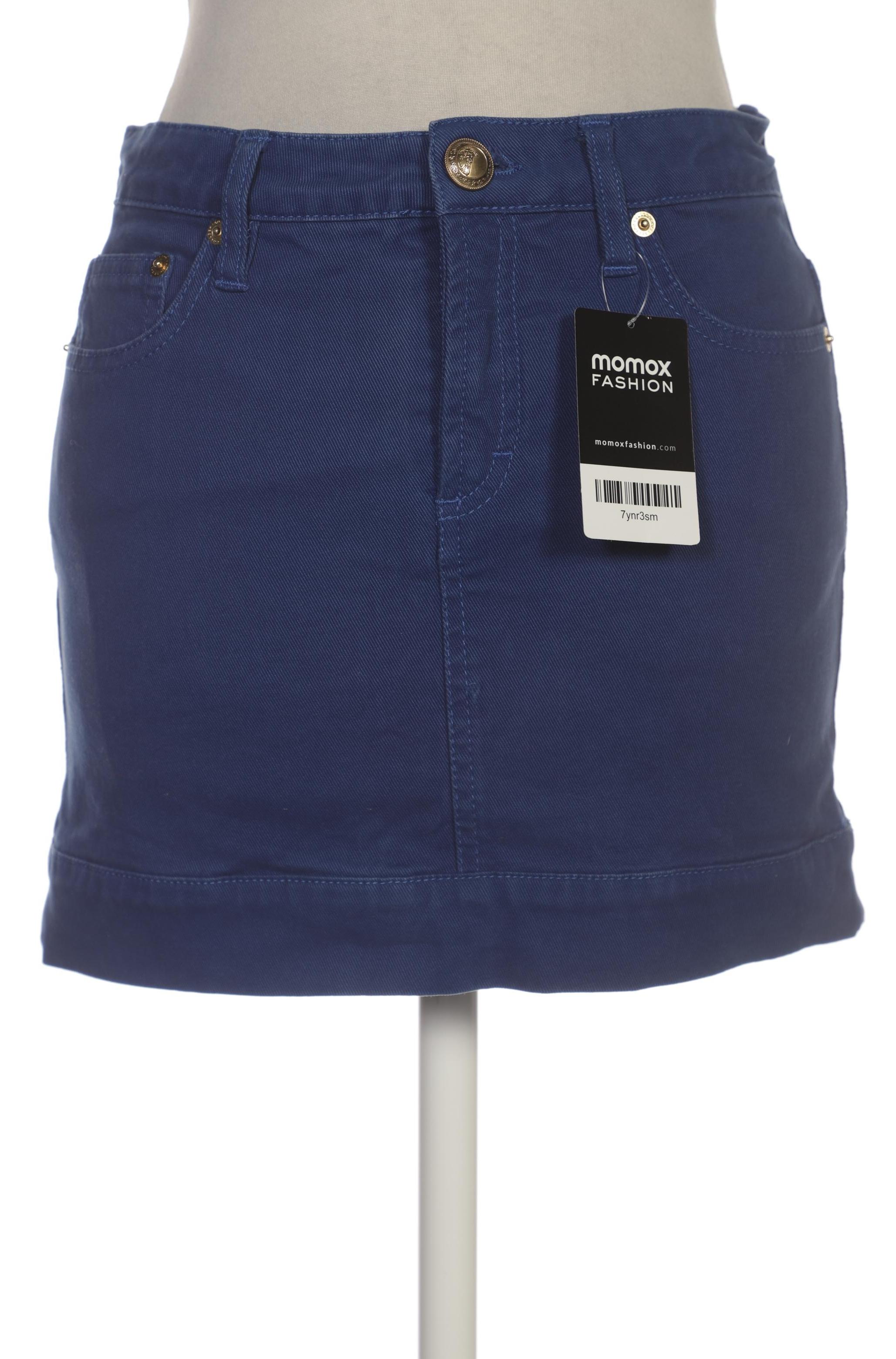 

Versace Damen Rock, blau, Gr. 38