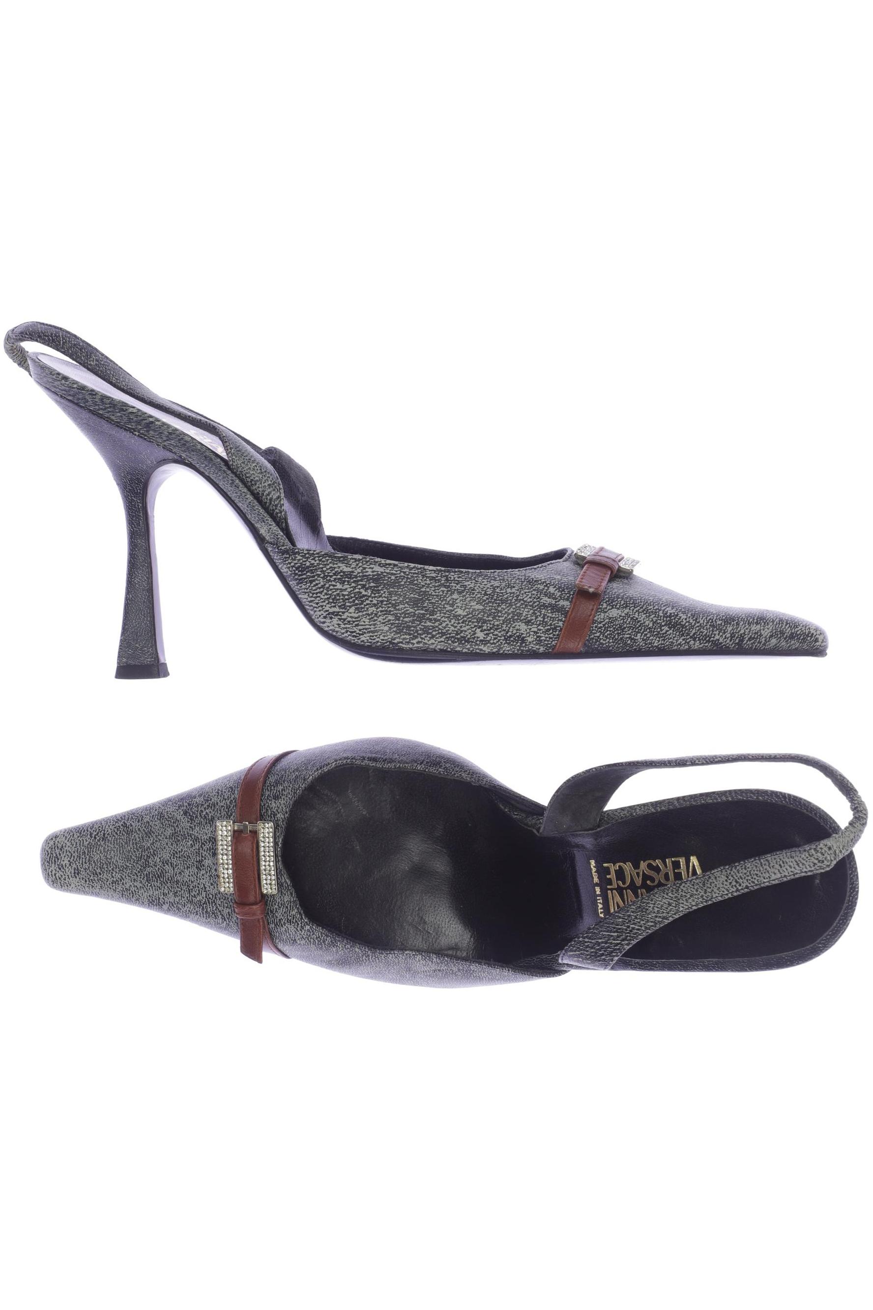 

Versace Damen Sandale, türkis, Gr. 39