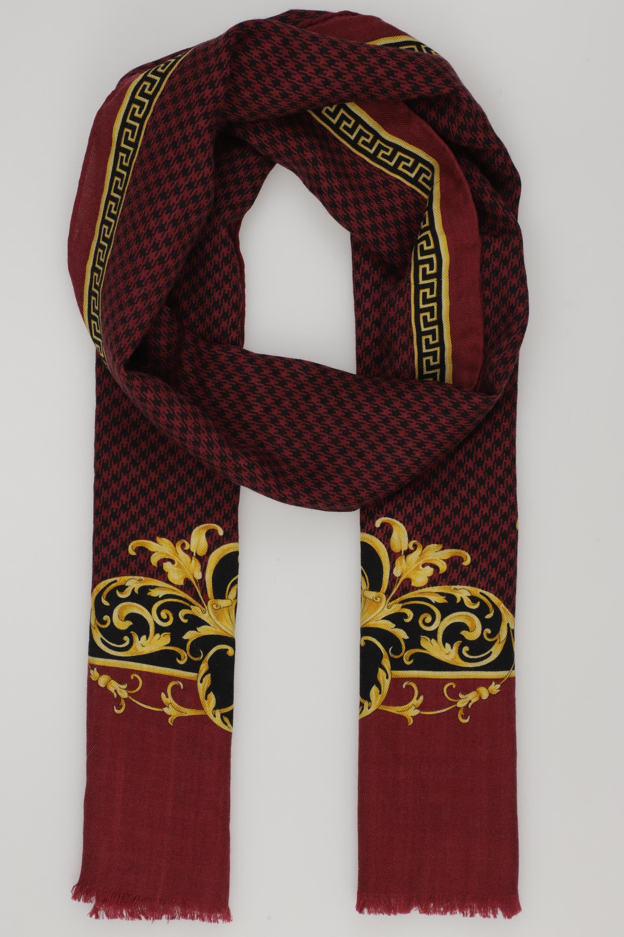 

Versace Damen Schal, bordeaux, Gr.