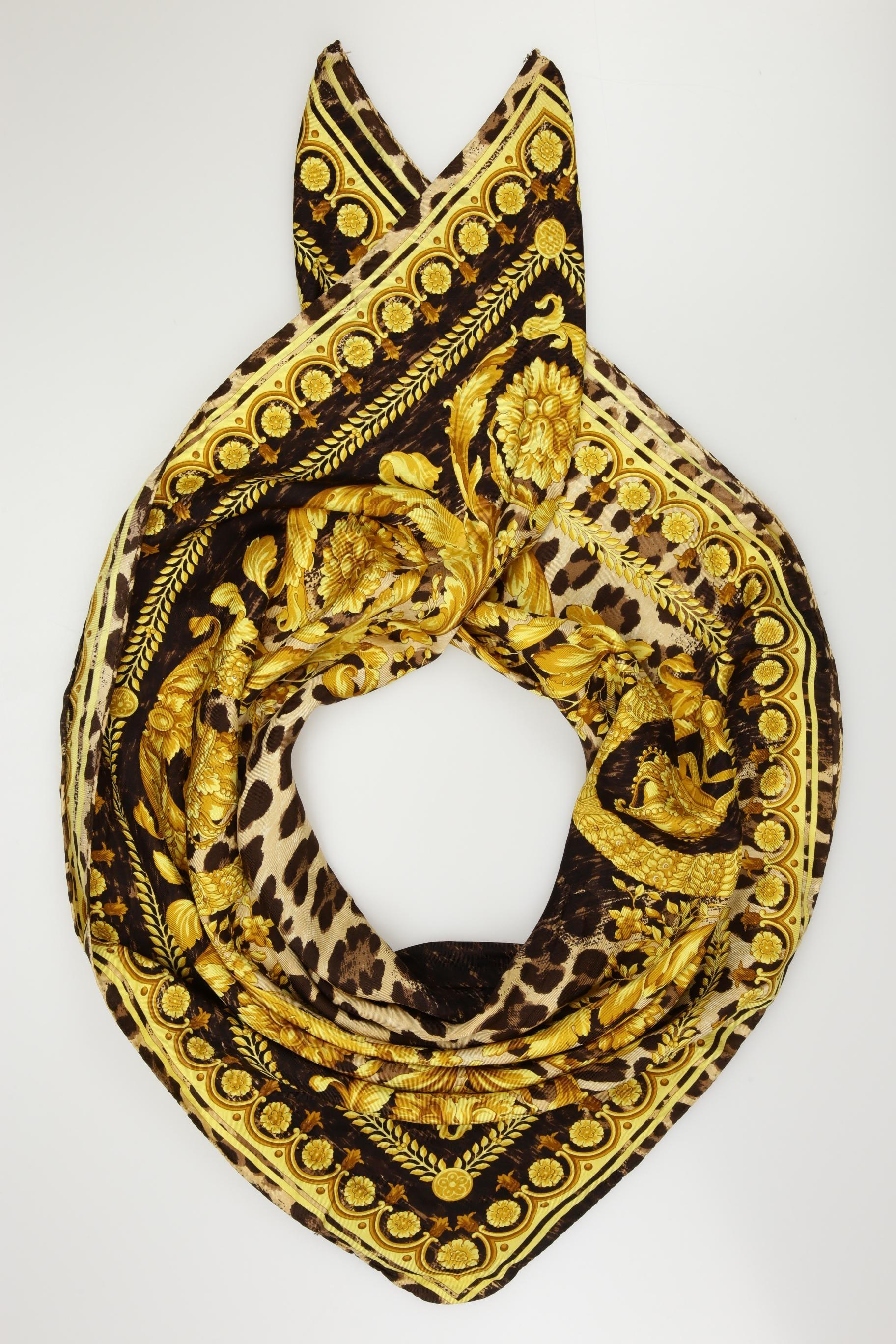 

Versace Damen Schal, gelb, Gr.