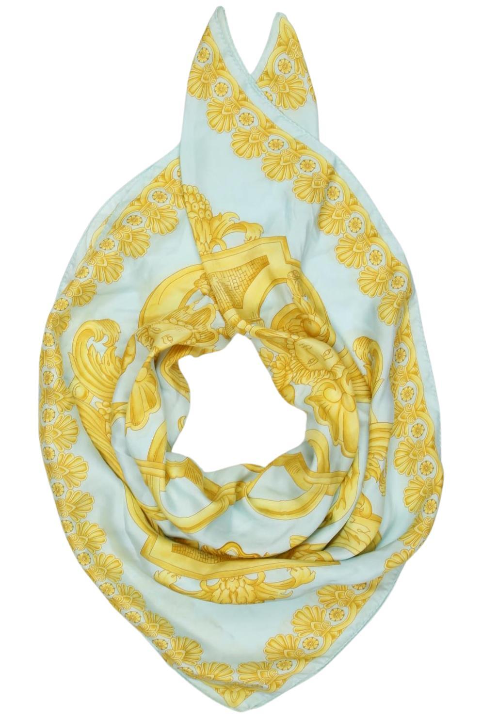 

Versace Damen Schal, hellblau, Gr.