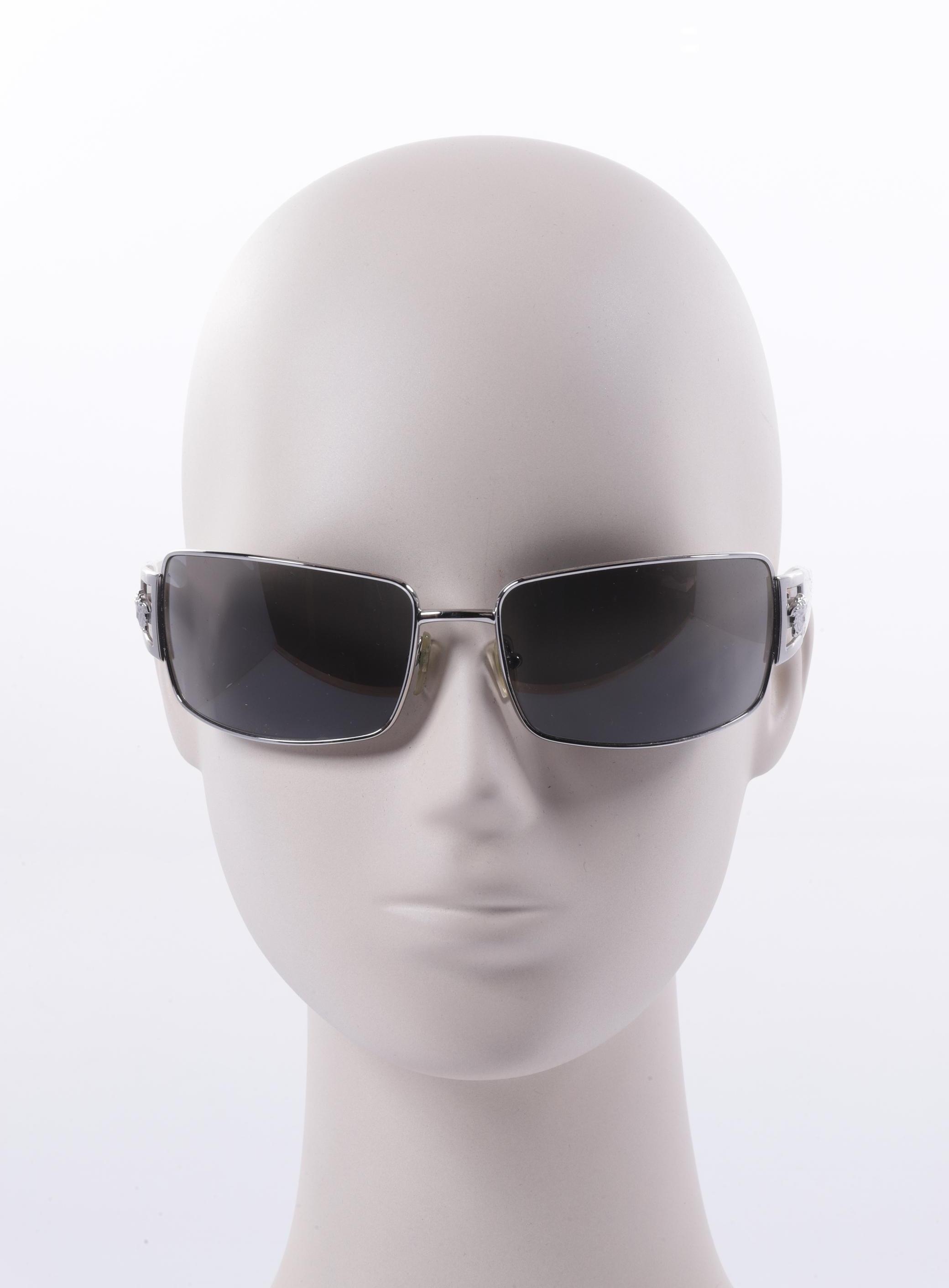 

Versace Damen Sonnenbrille, silber, Gr.