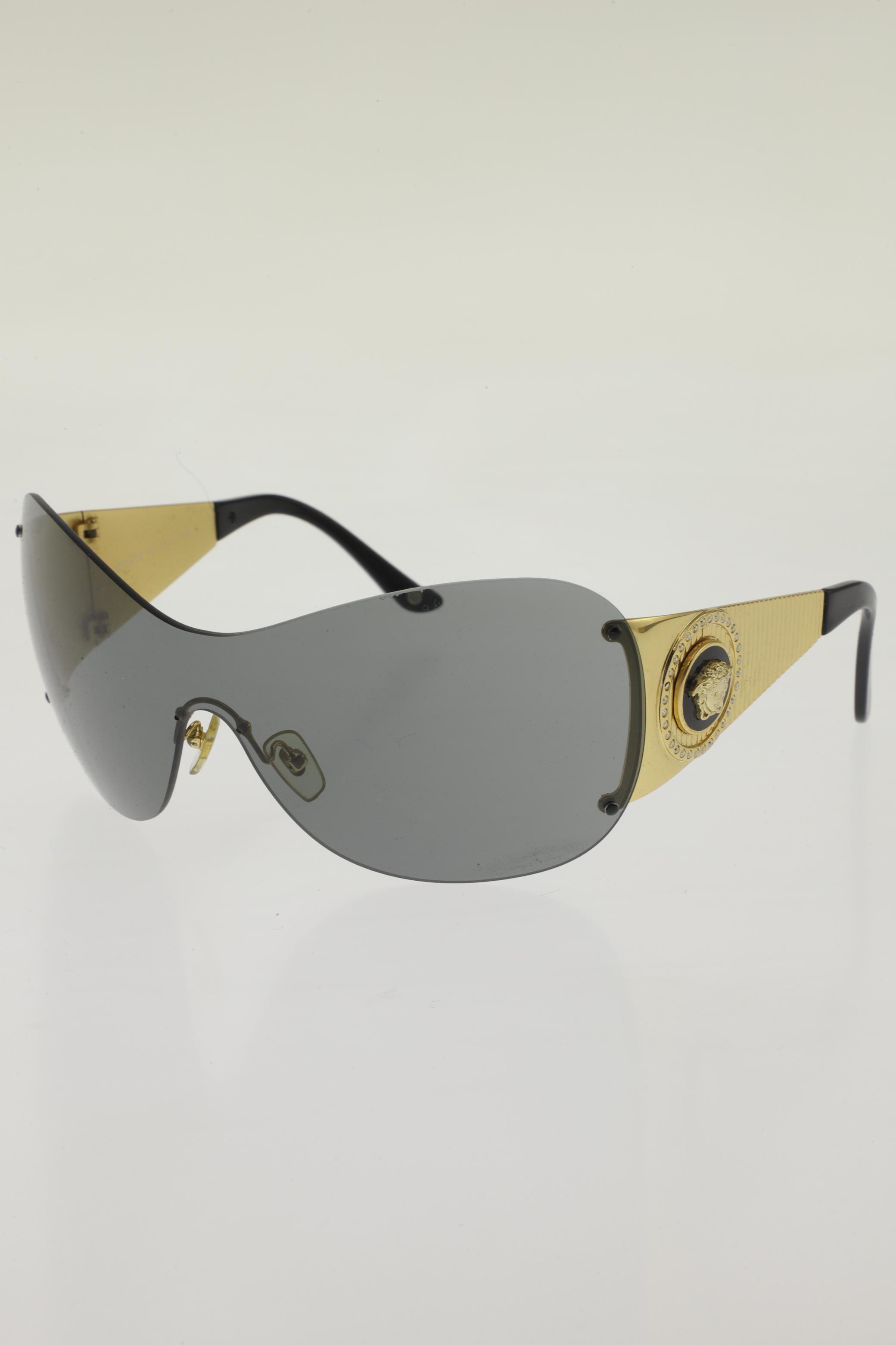 

Versace Damen Sonnenbrille, gold, Gr.