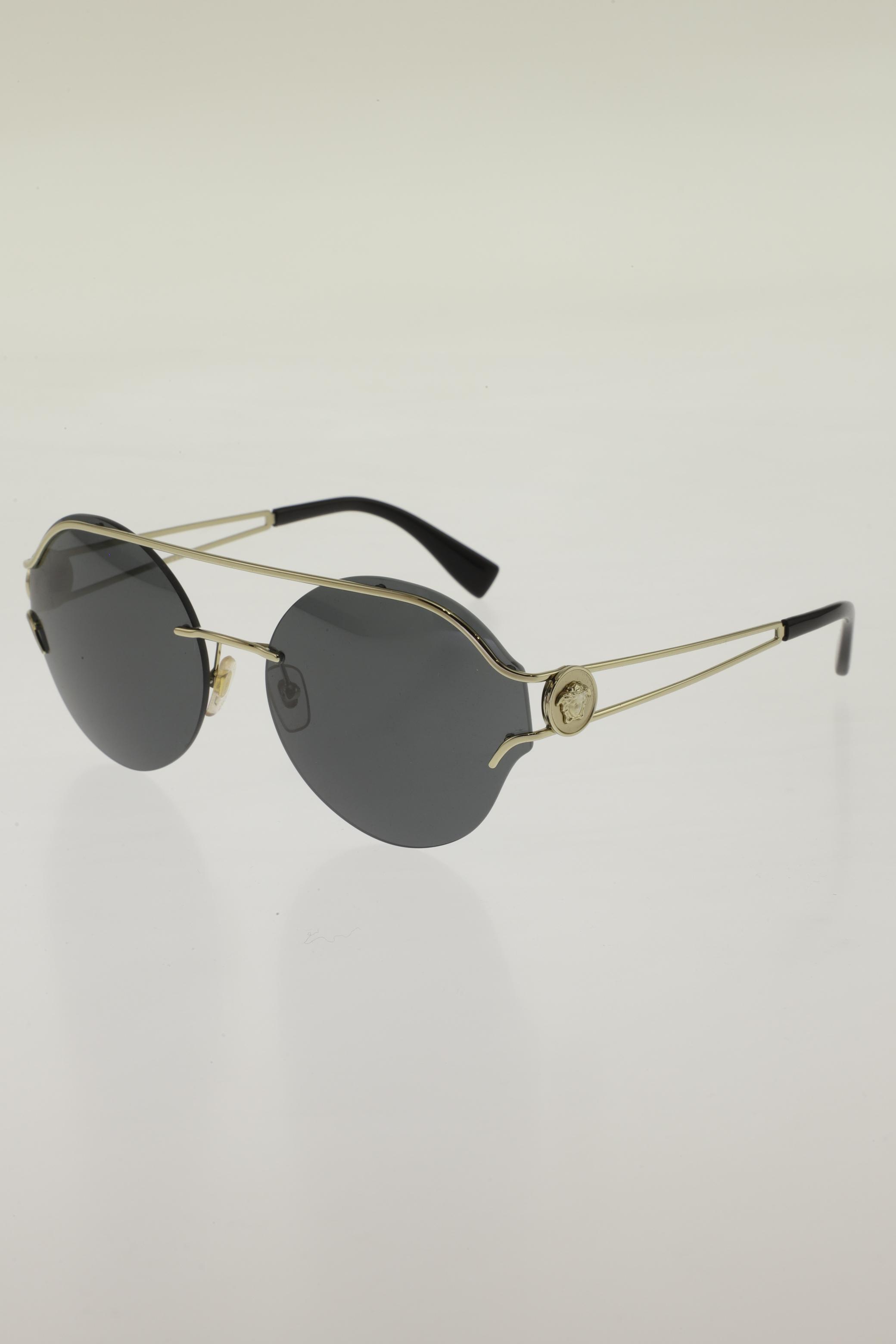 

Versace Damen Sonnenbrille, gold, Gr.