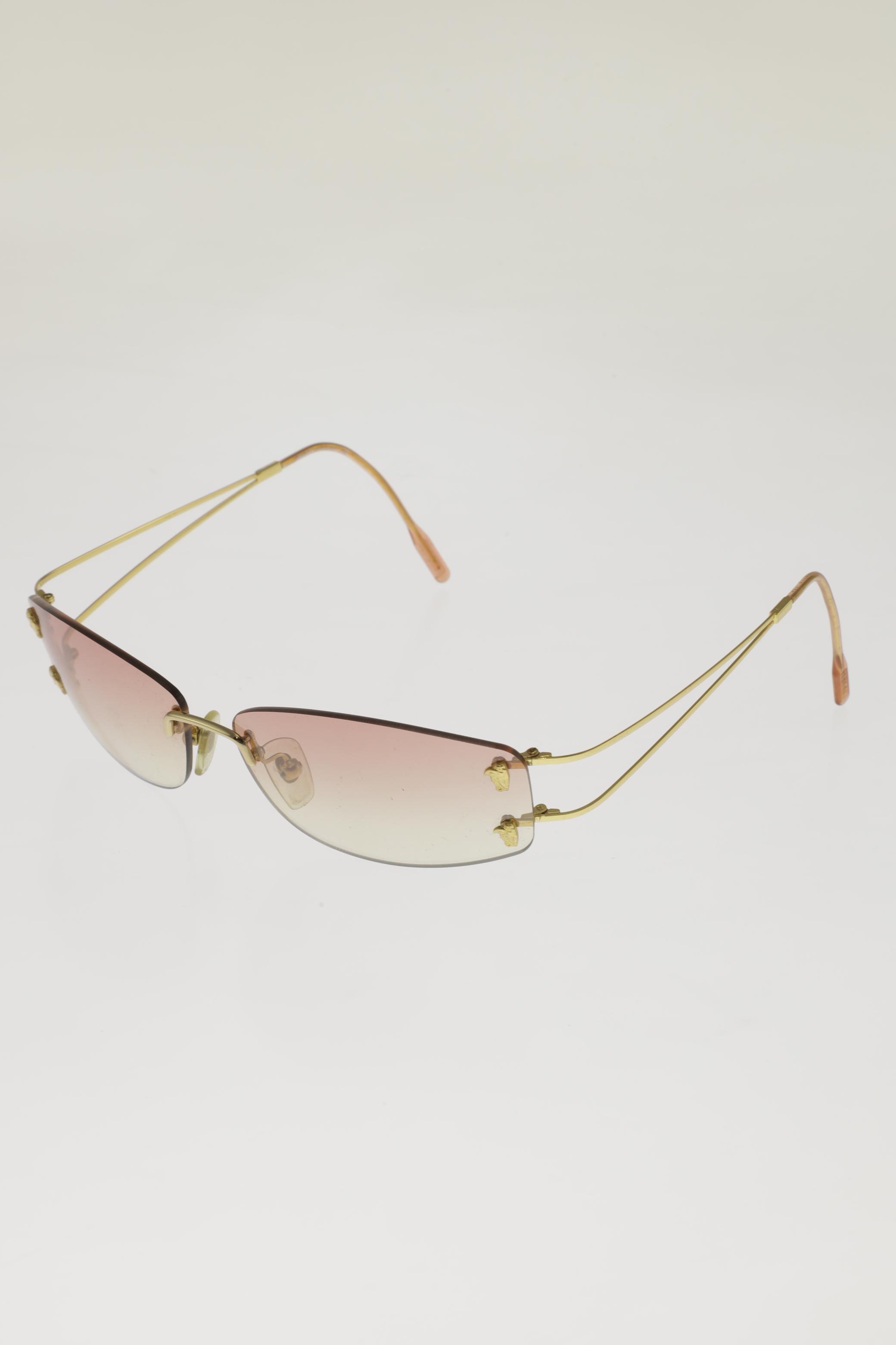 

Versace Damen Sonnenbrille, gold, Gr.