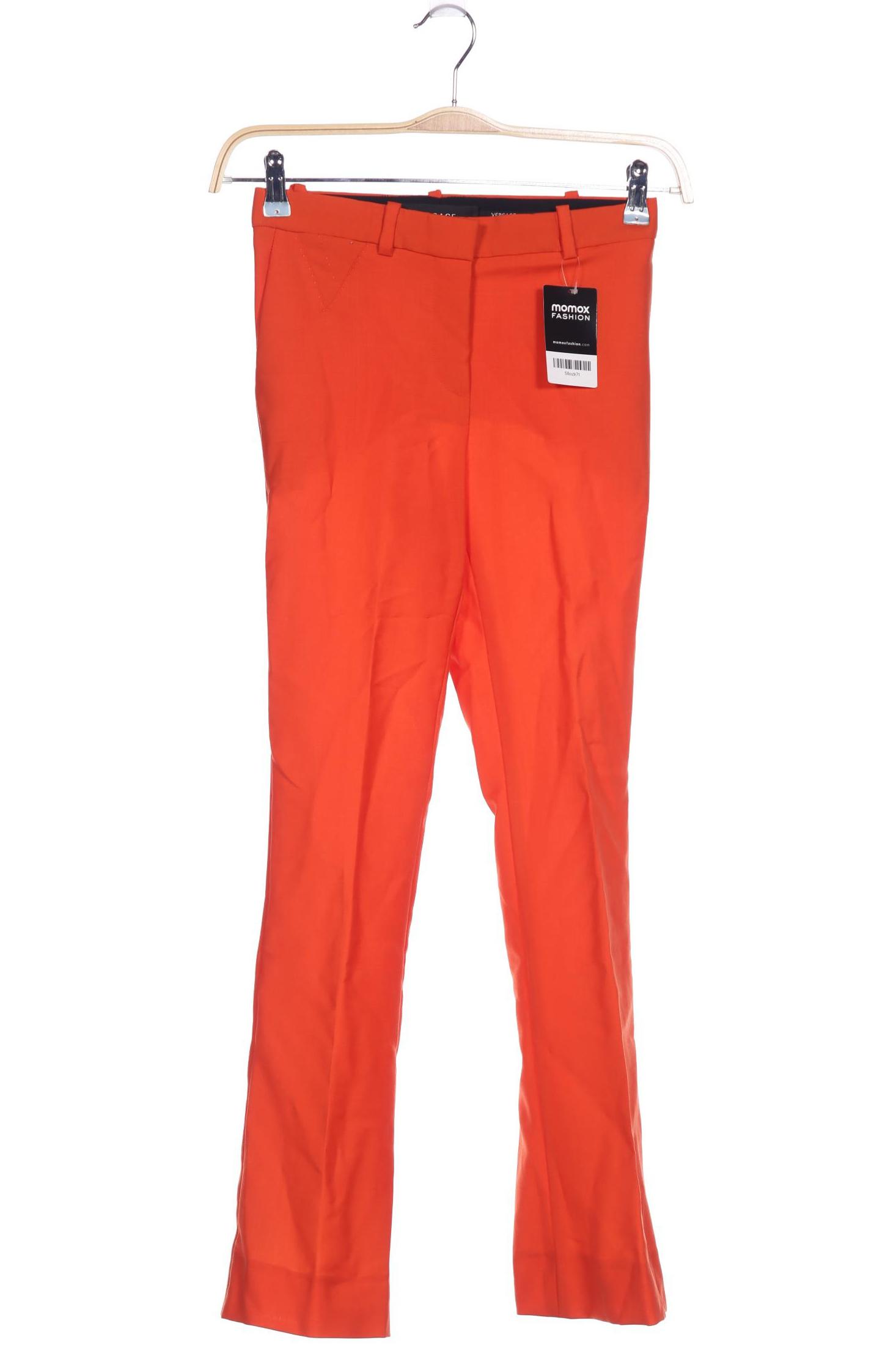

Versace Damen Stoffhose, orange, Gr. 36