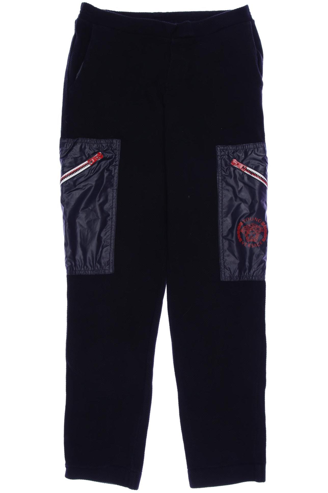 

Versace Damen Stoffhose, marineblau, Gr. 0