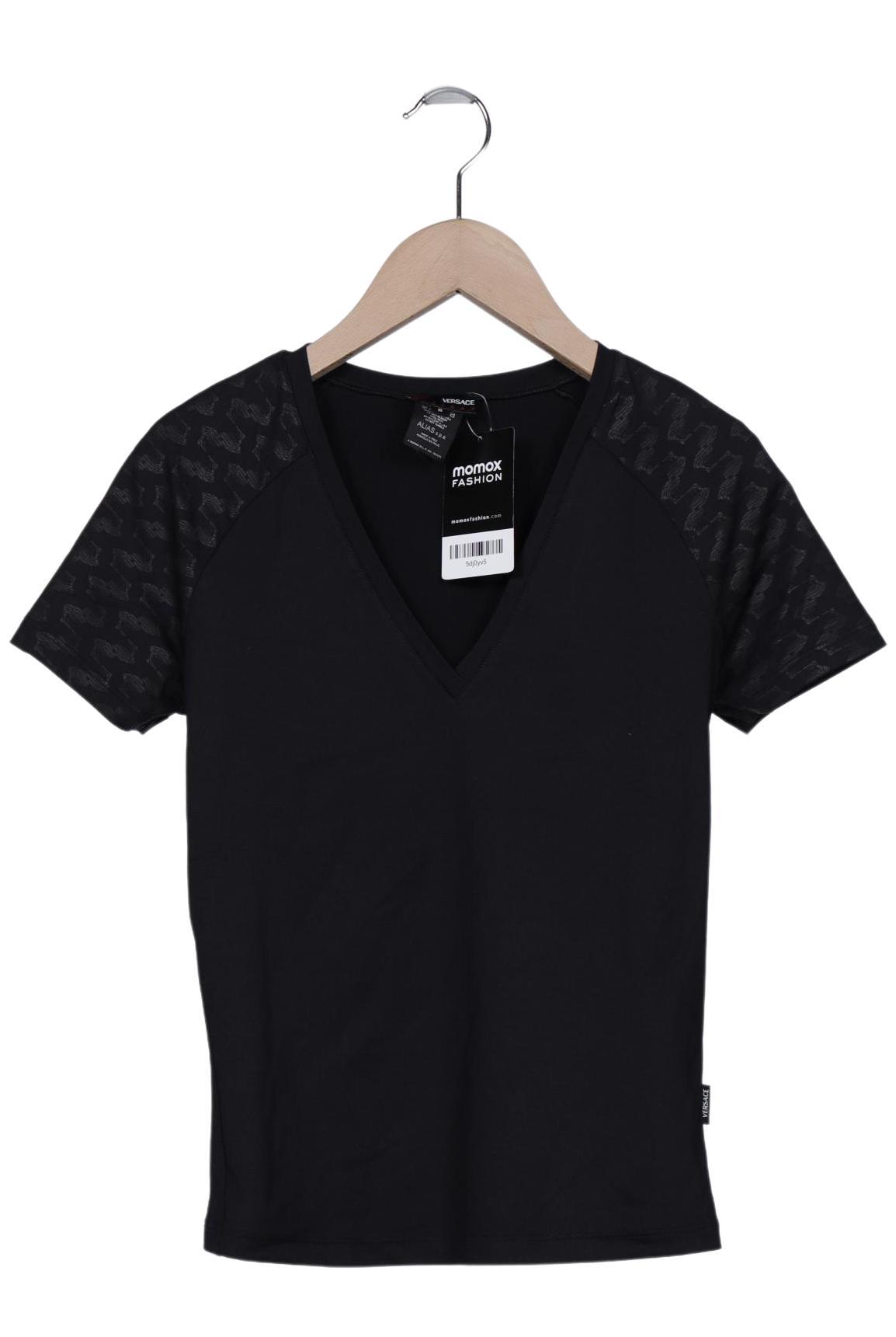 

Versace Damen T-Shirt, schwarz, Gr. 36