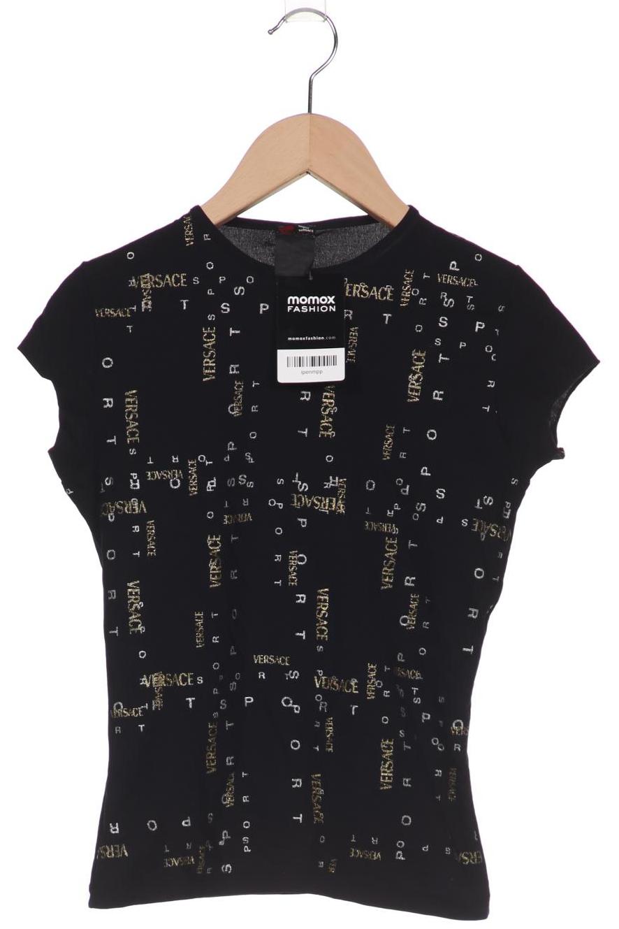 

Versace Damen T-Shirt, schwarz, Gr. 34