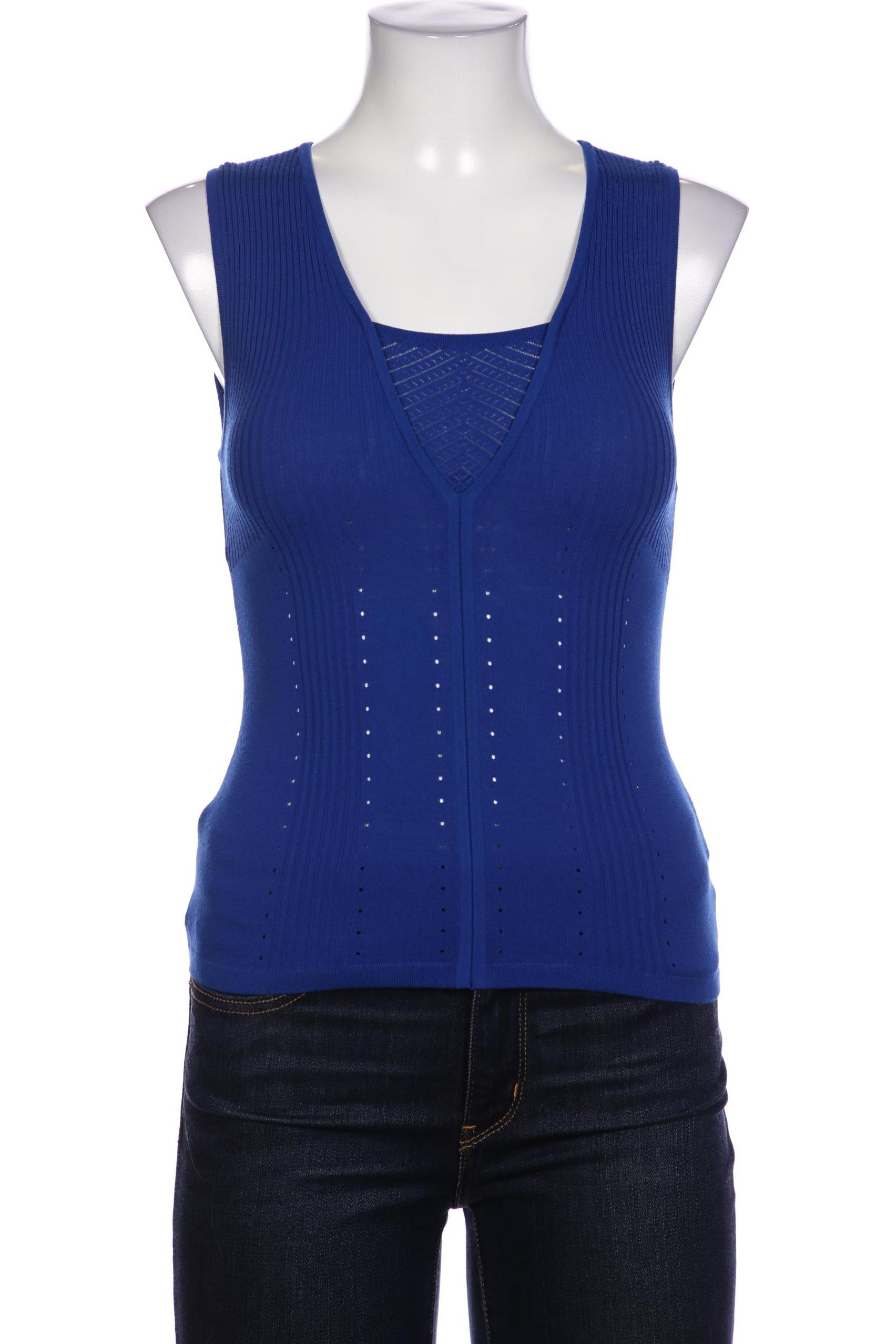 

Versace Damen Top, blau, Gr. 44